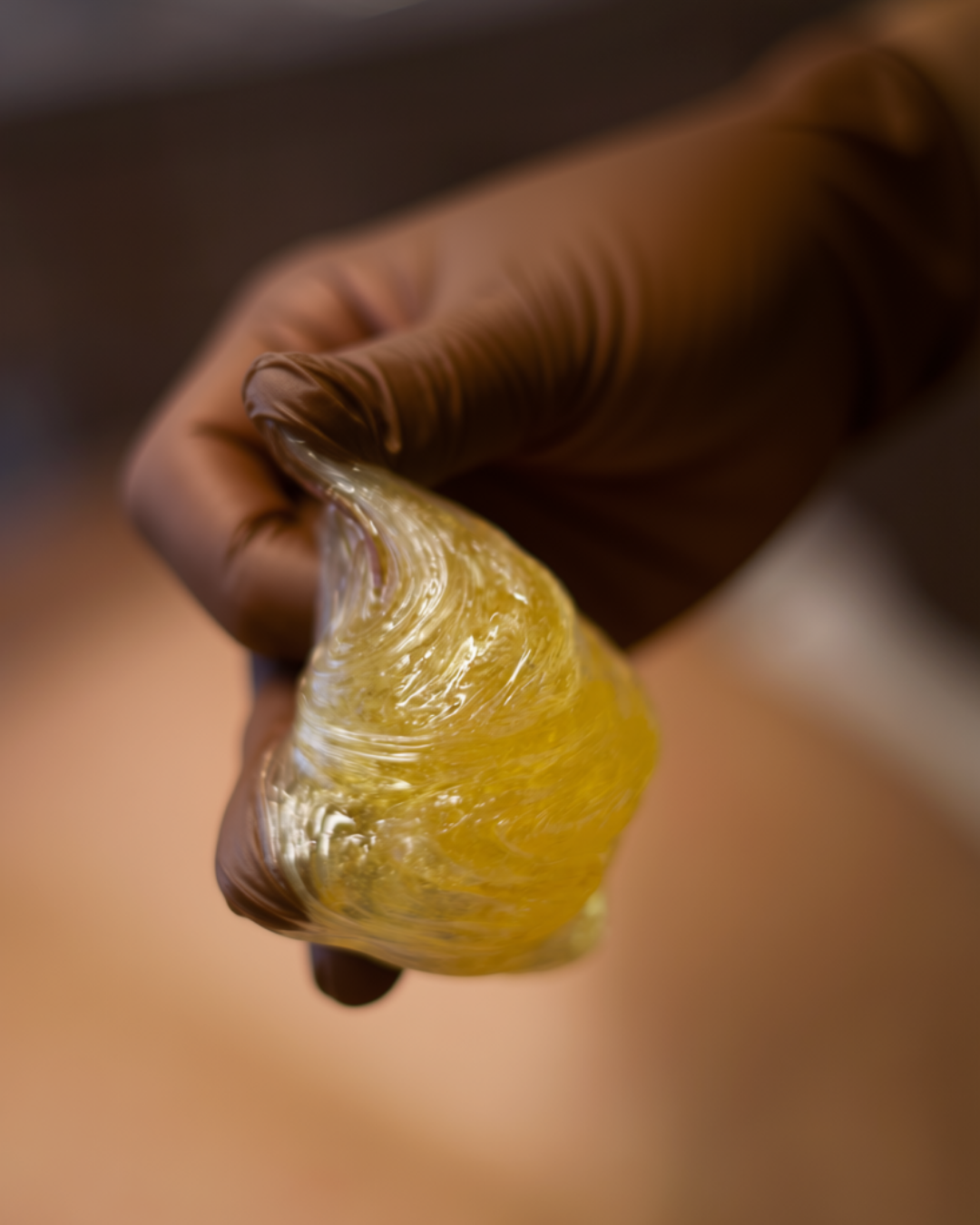 Natural sugaring paste used for gentle hair removal at Salt & Rind in La Jolla.