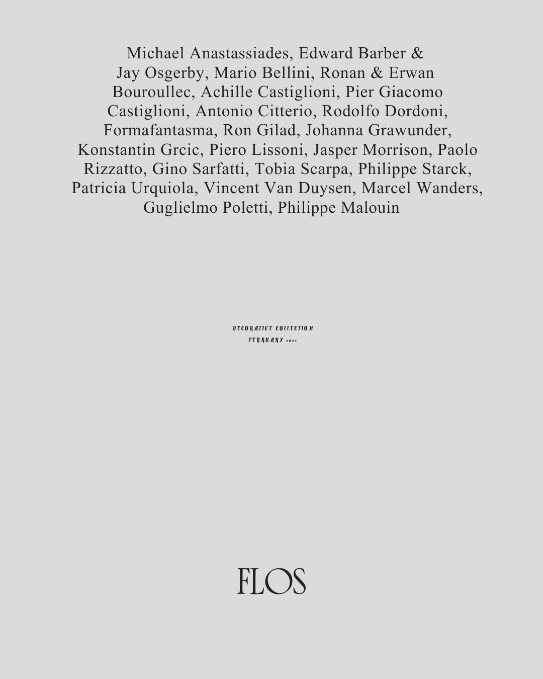 FLOS CATALOGUE