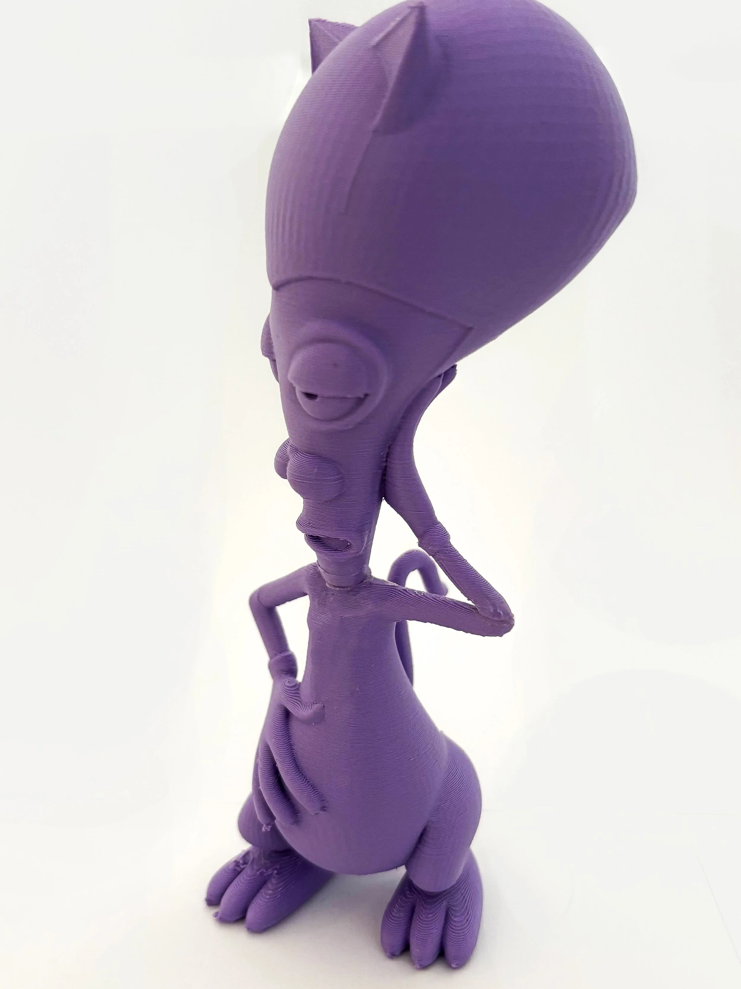 3D-Print of a American Dad character Roger posing