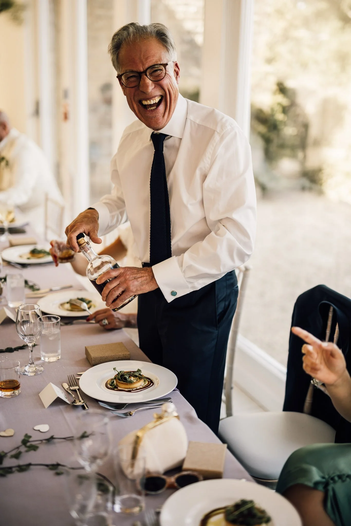  Father of the Bride laughing 