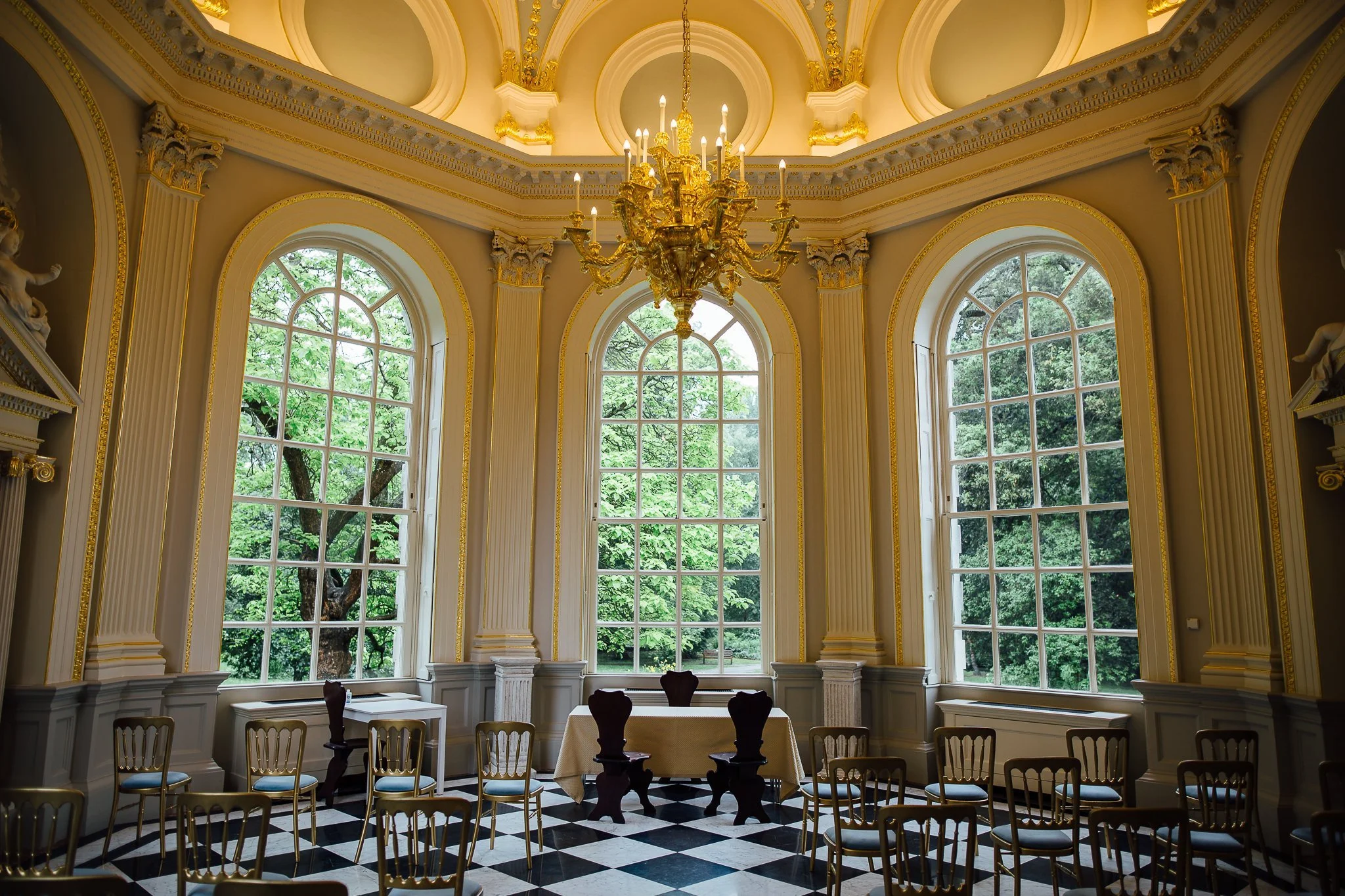  The Octogan Room at  Orleans House Gallery 