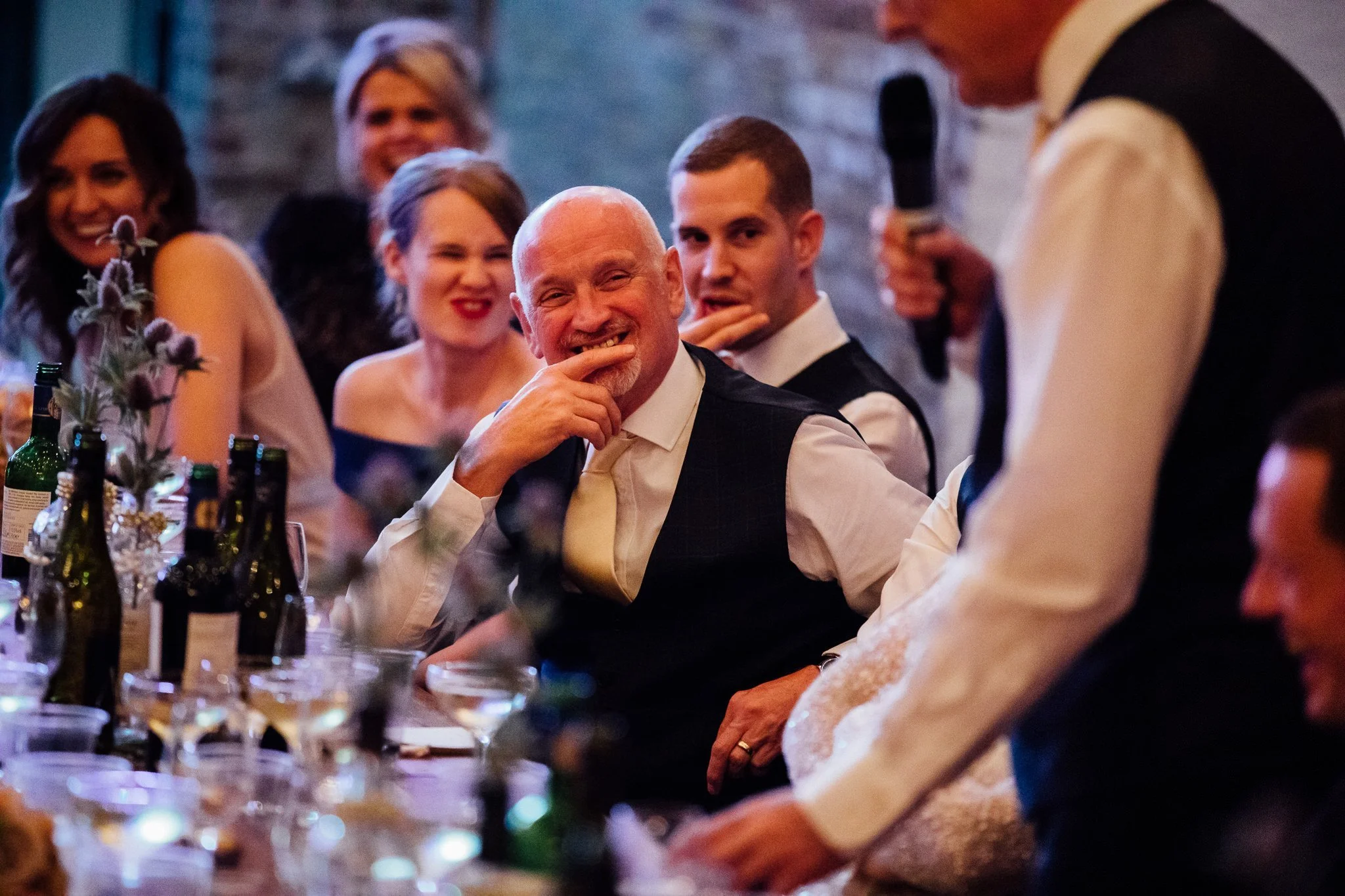  Father of the Groom smiling 