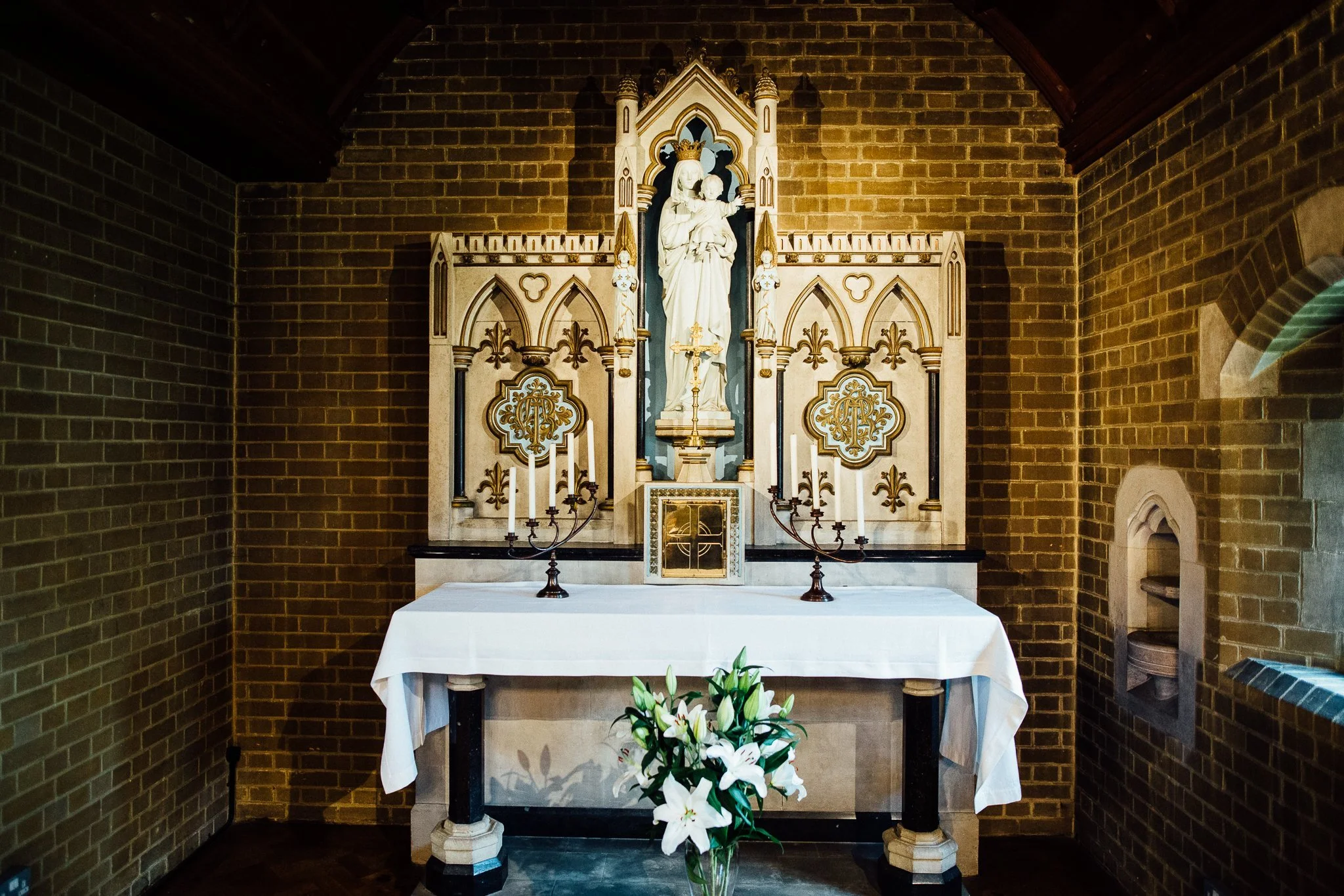  Religious items in The Holy Family Church in Reigate 
