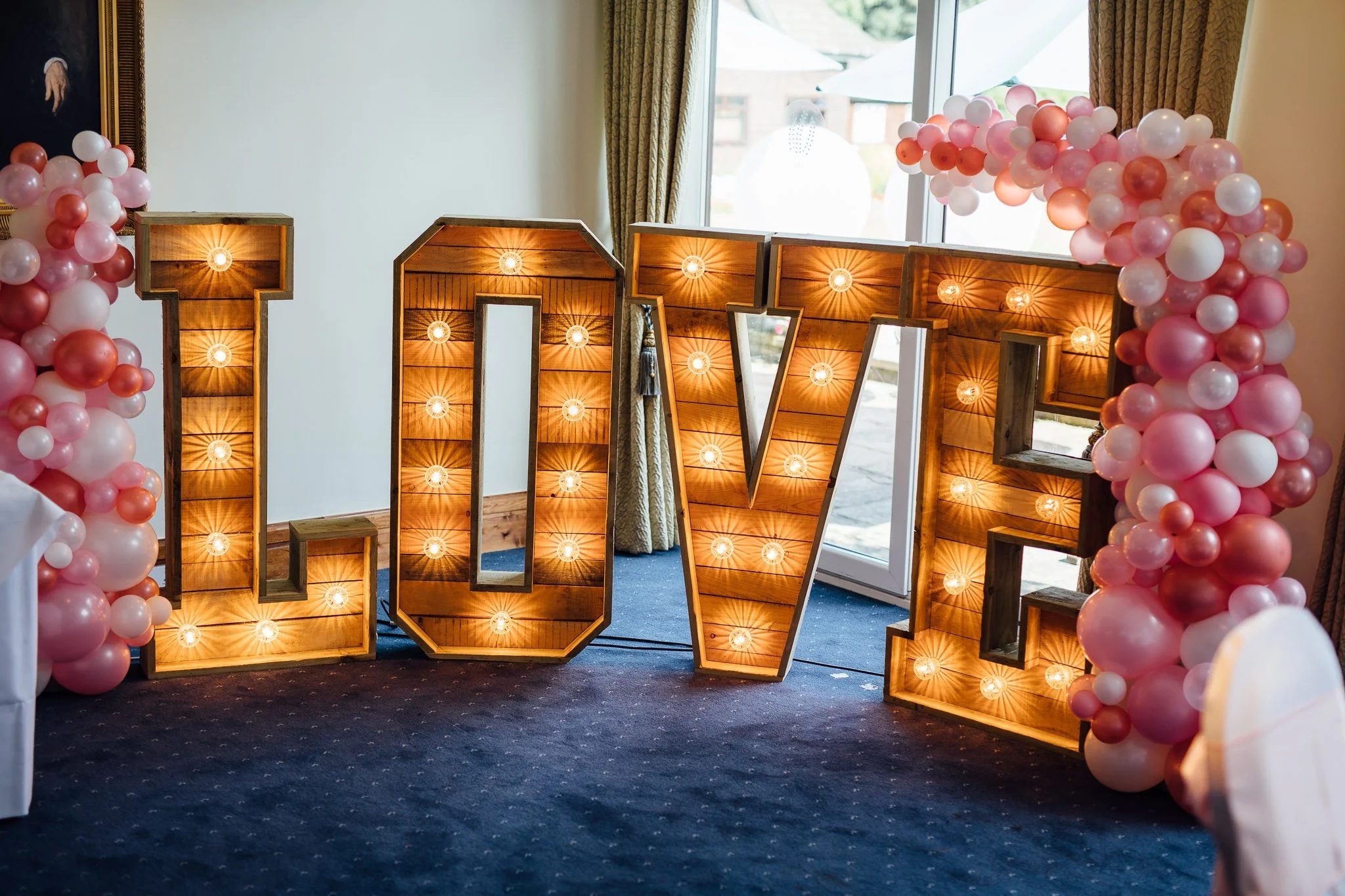 Love sign  at Walton Heath Golf Club Surrey 