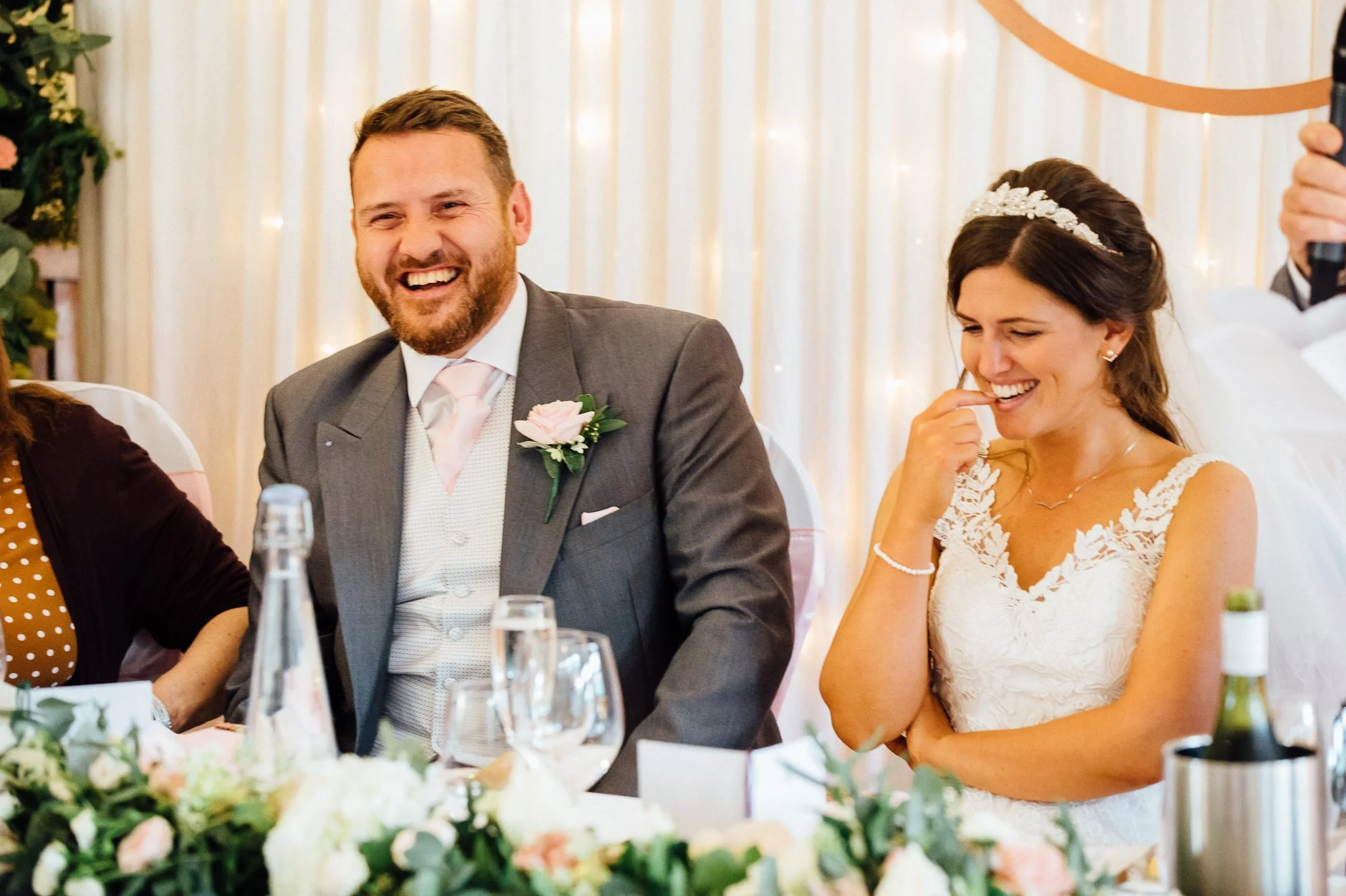  Groom laughing 