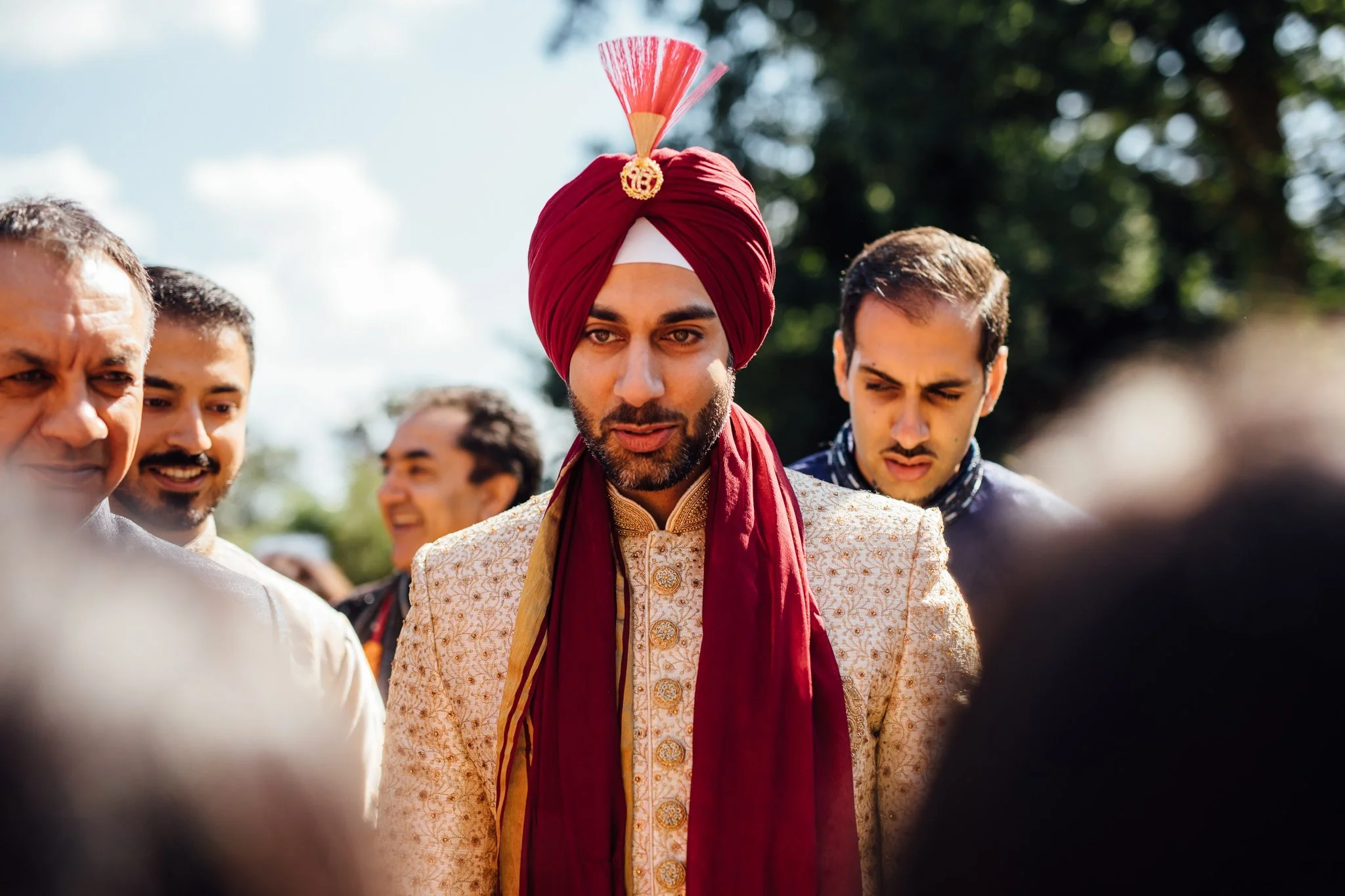  Groom arrives 