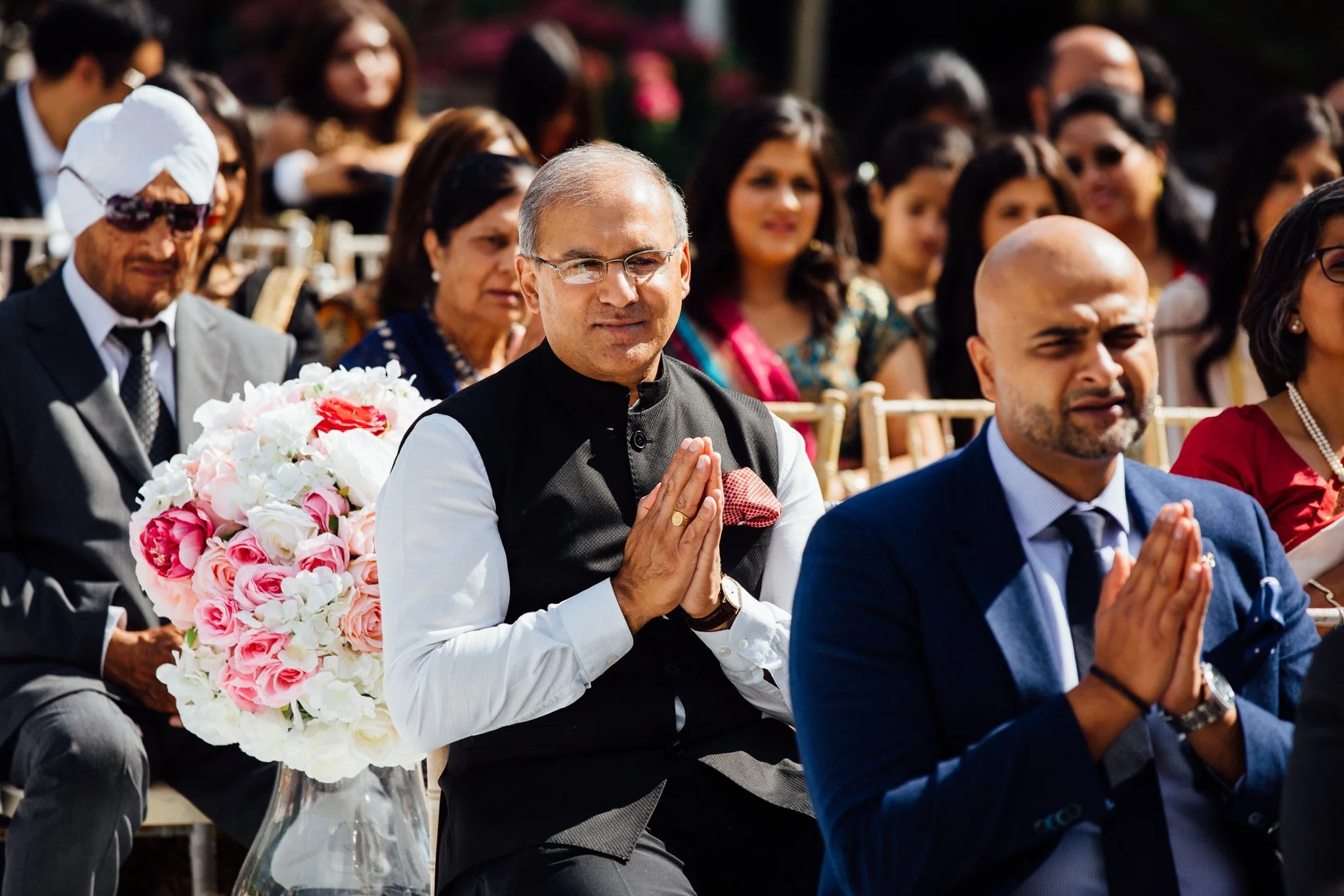  Male guest prays 