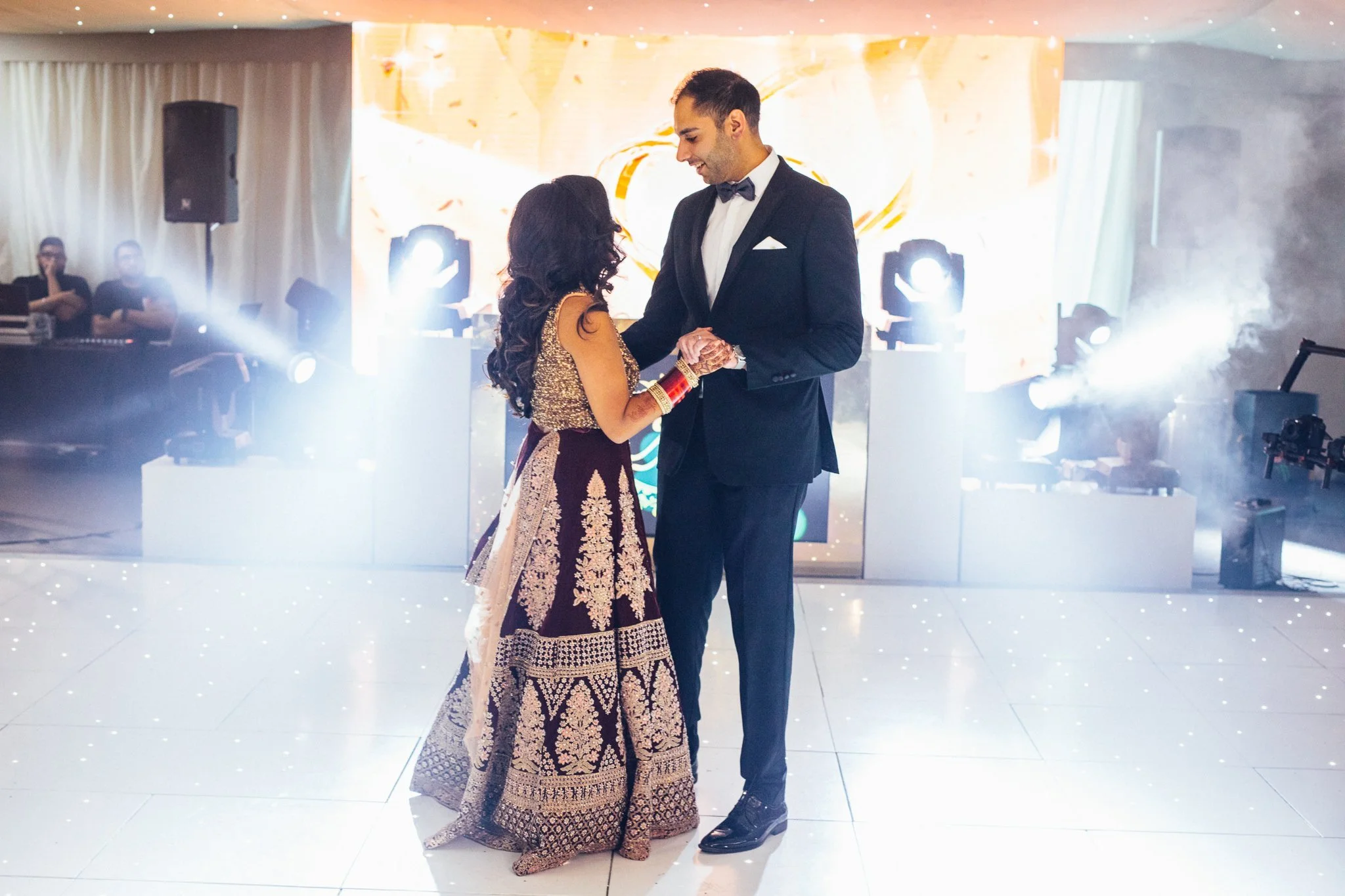  First dance at Trunkwell House in Berkshire 
