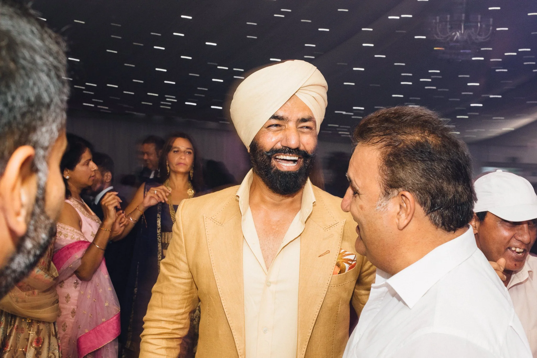  Man smiling 