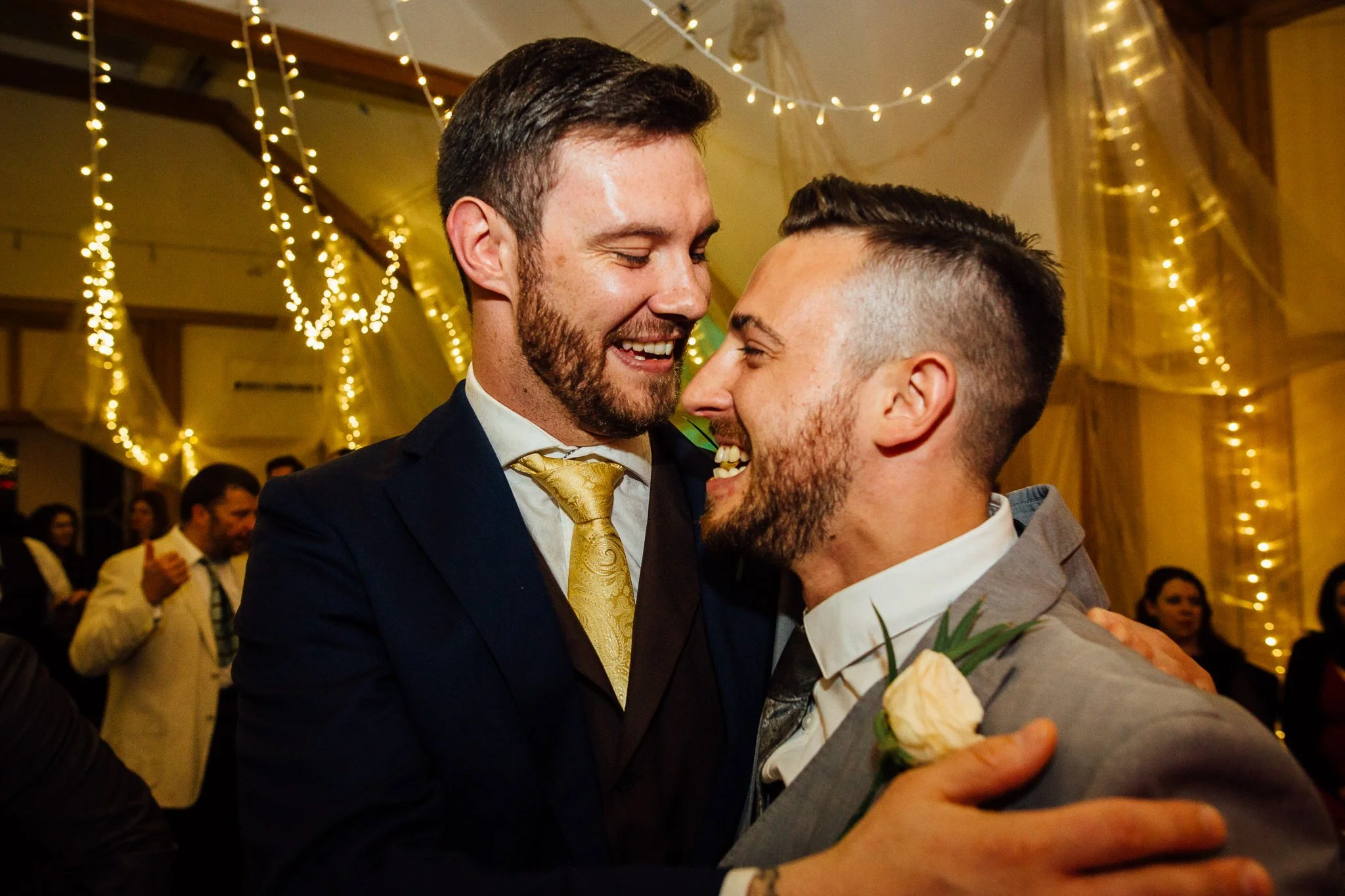  Groom with friend 