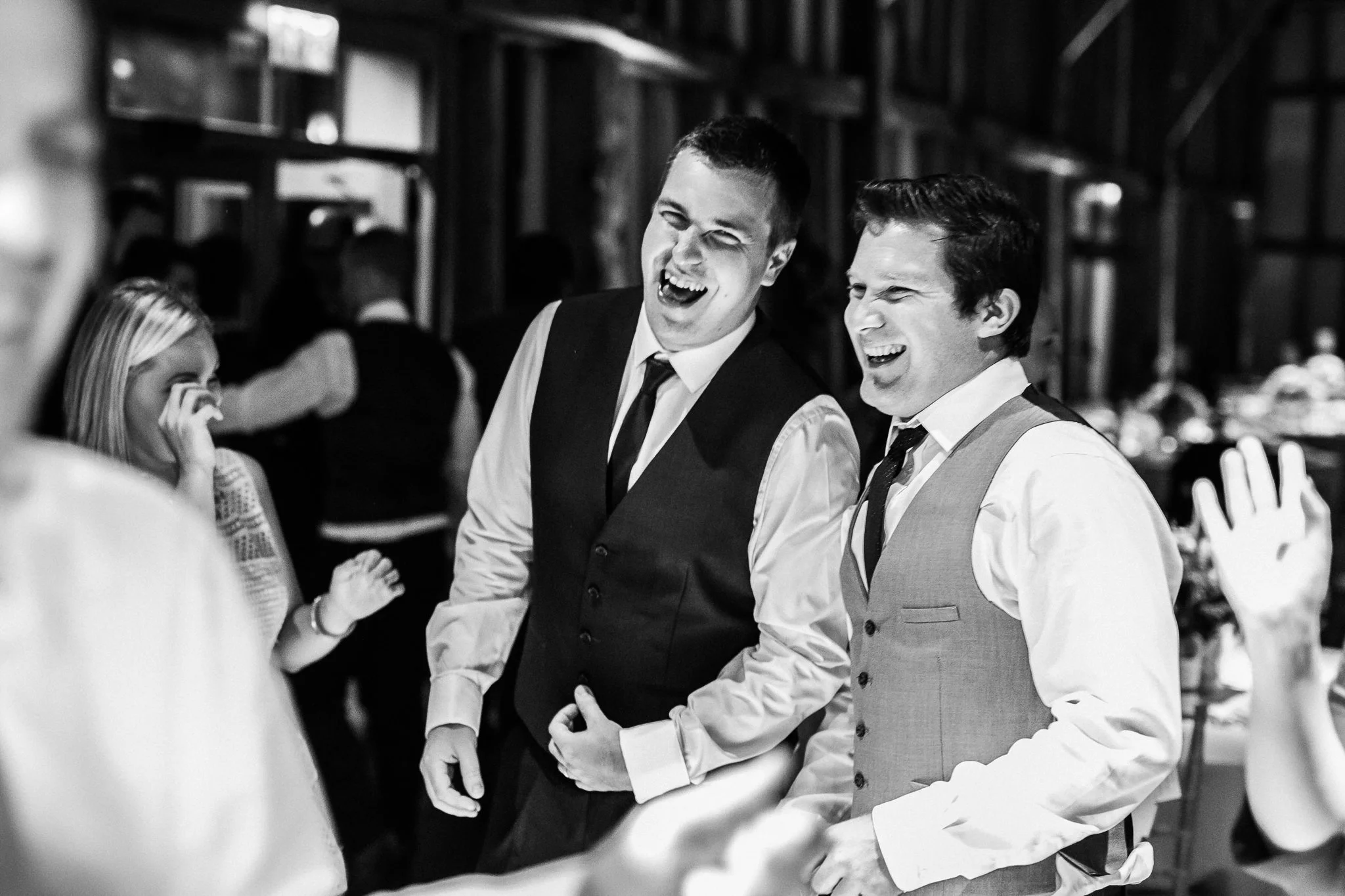  Wedding guests dancing at Micklefield Hall 