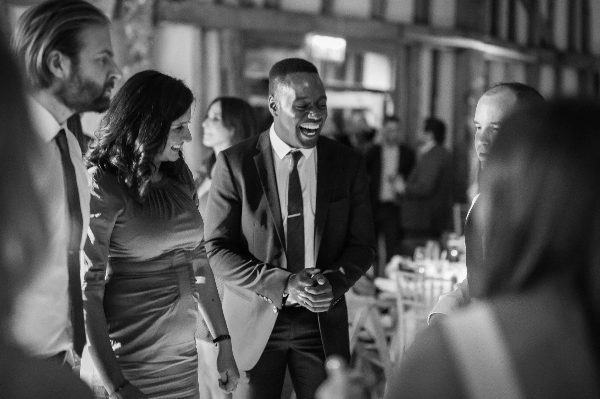  Guest laughing 