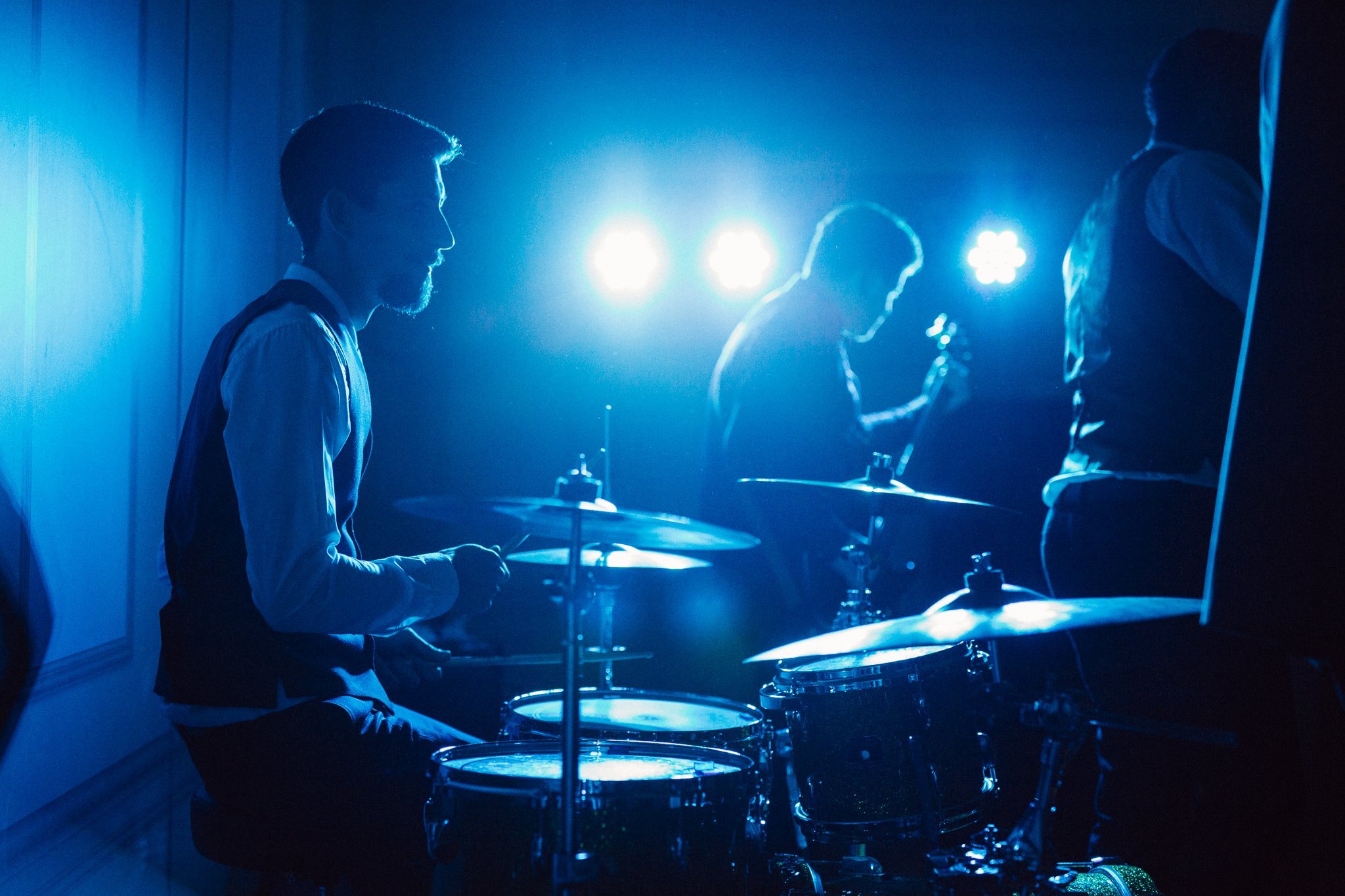  Drummer from the wedding band 