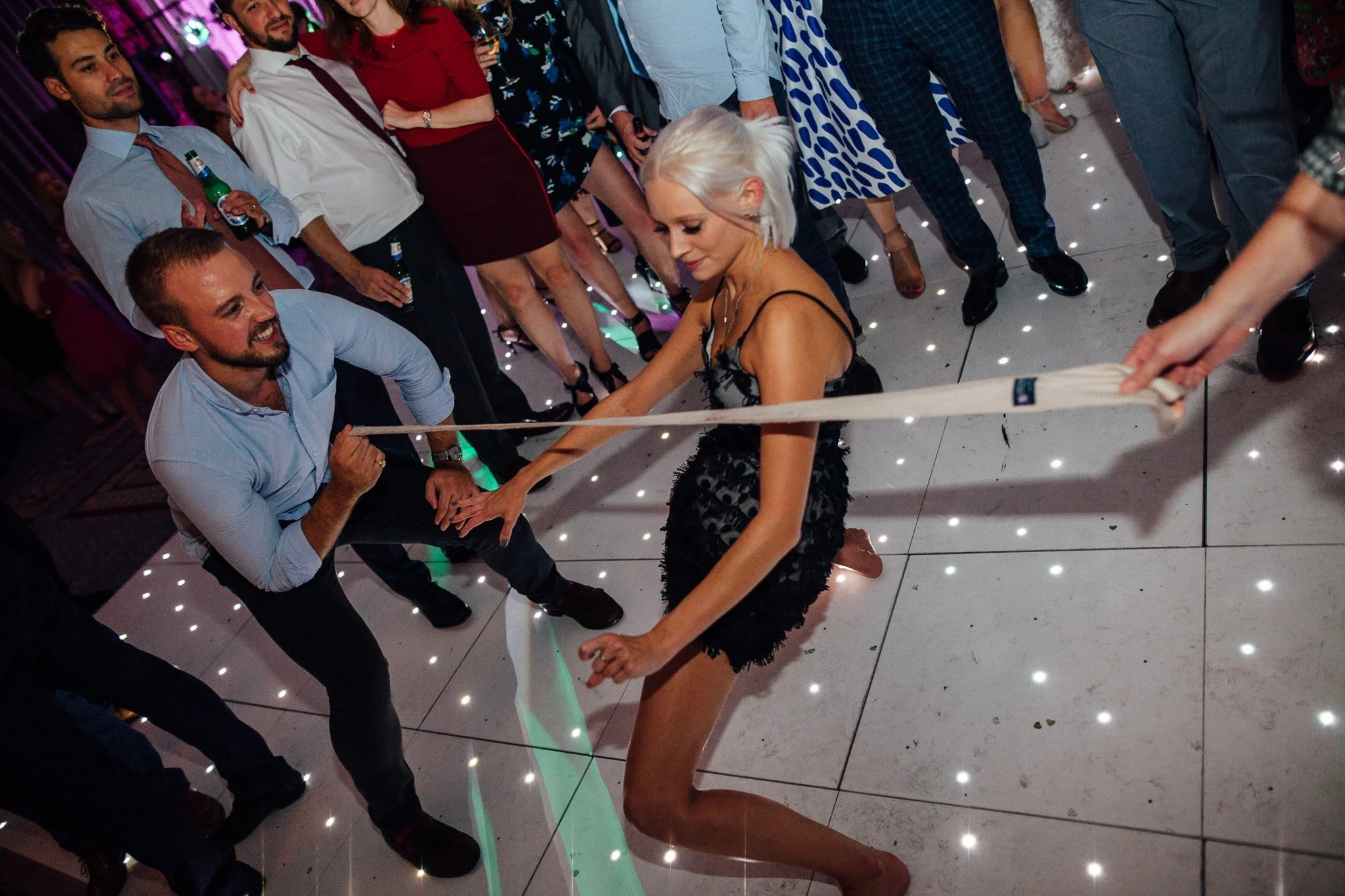  Limbo competition at The Landmark London hotel 