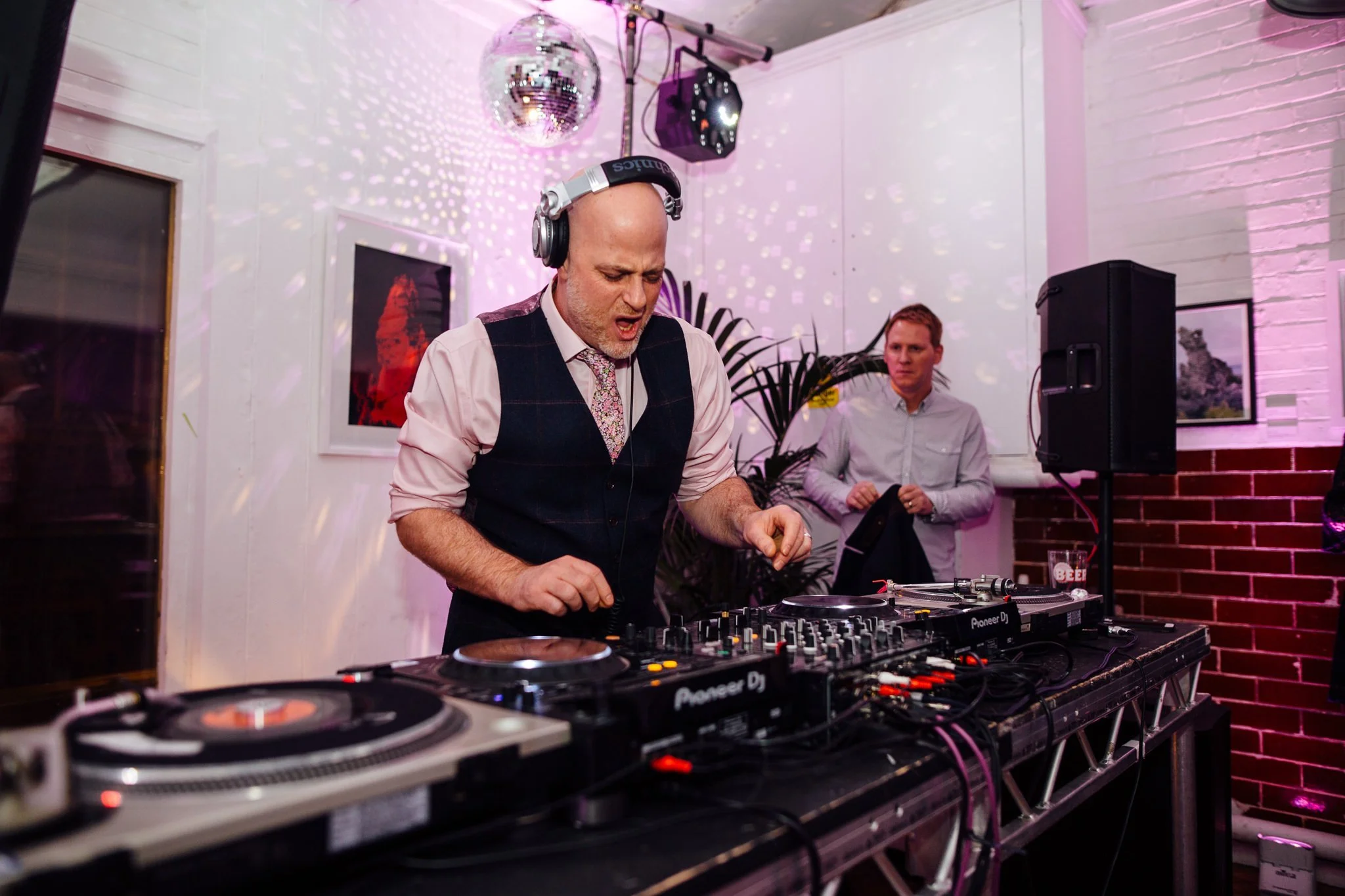  Groom DJing 
