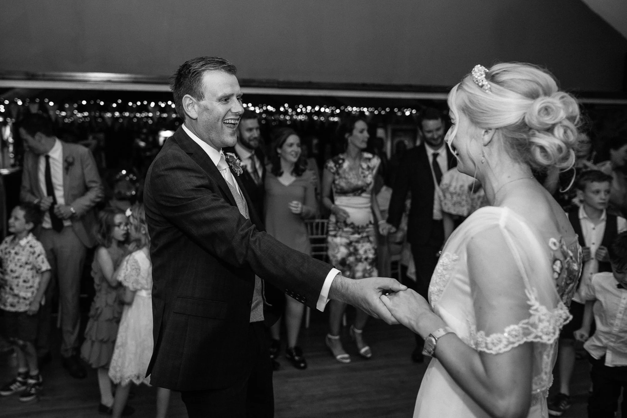  Bride and Groom during First Dance 