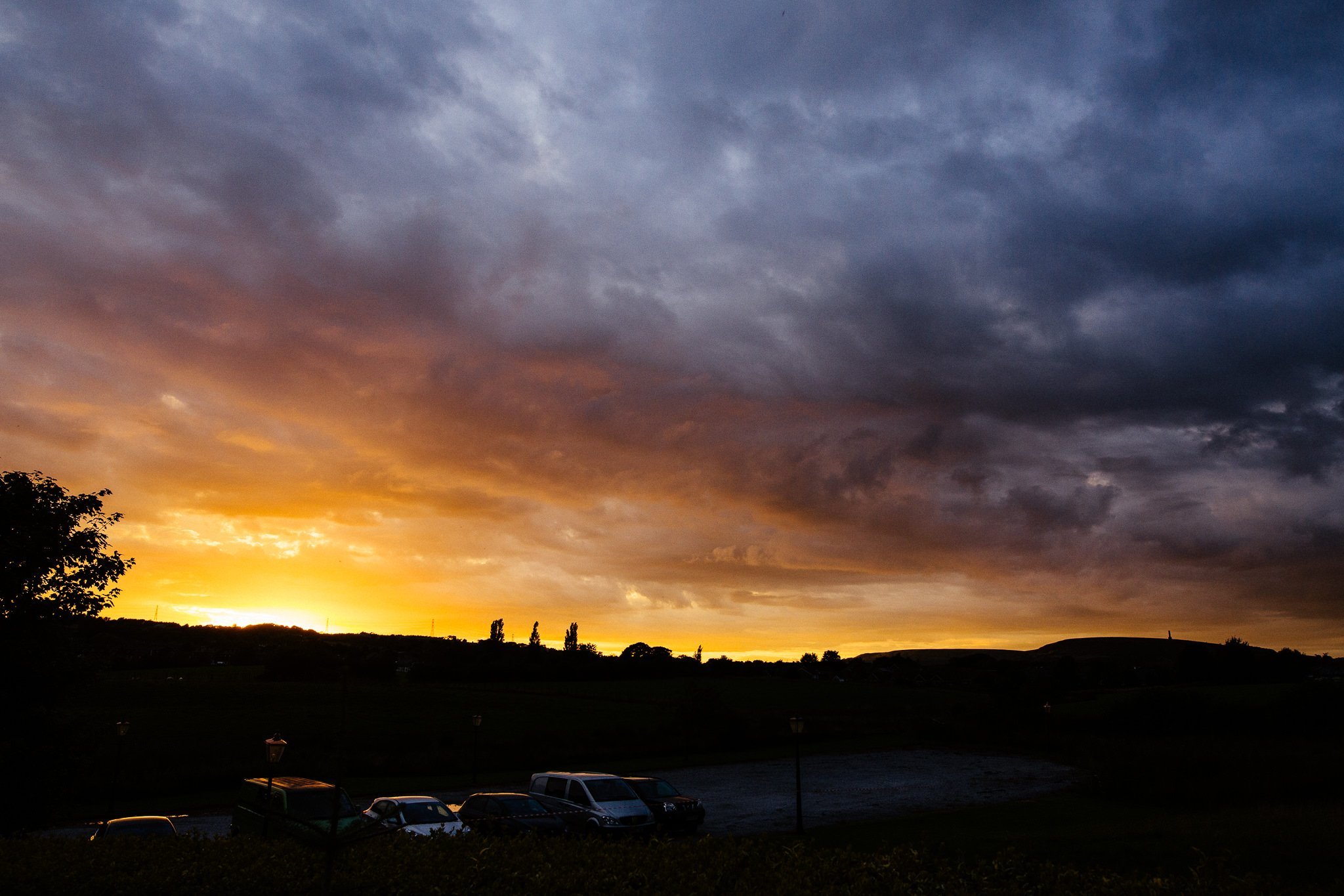  Sin going down over Bury 