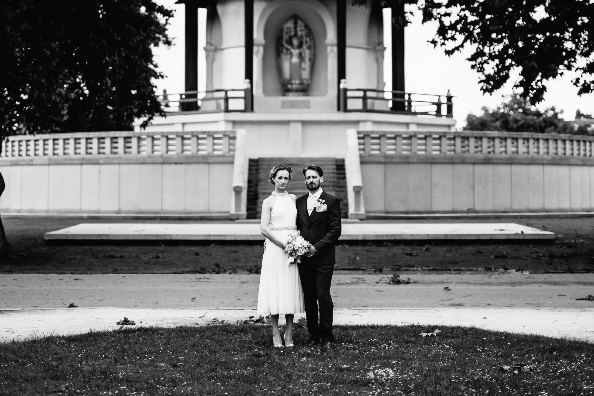  Bride and Groom on their wedding day 