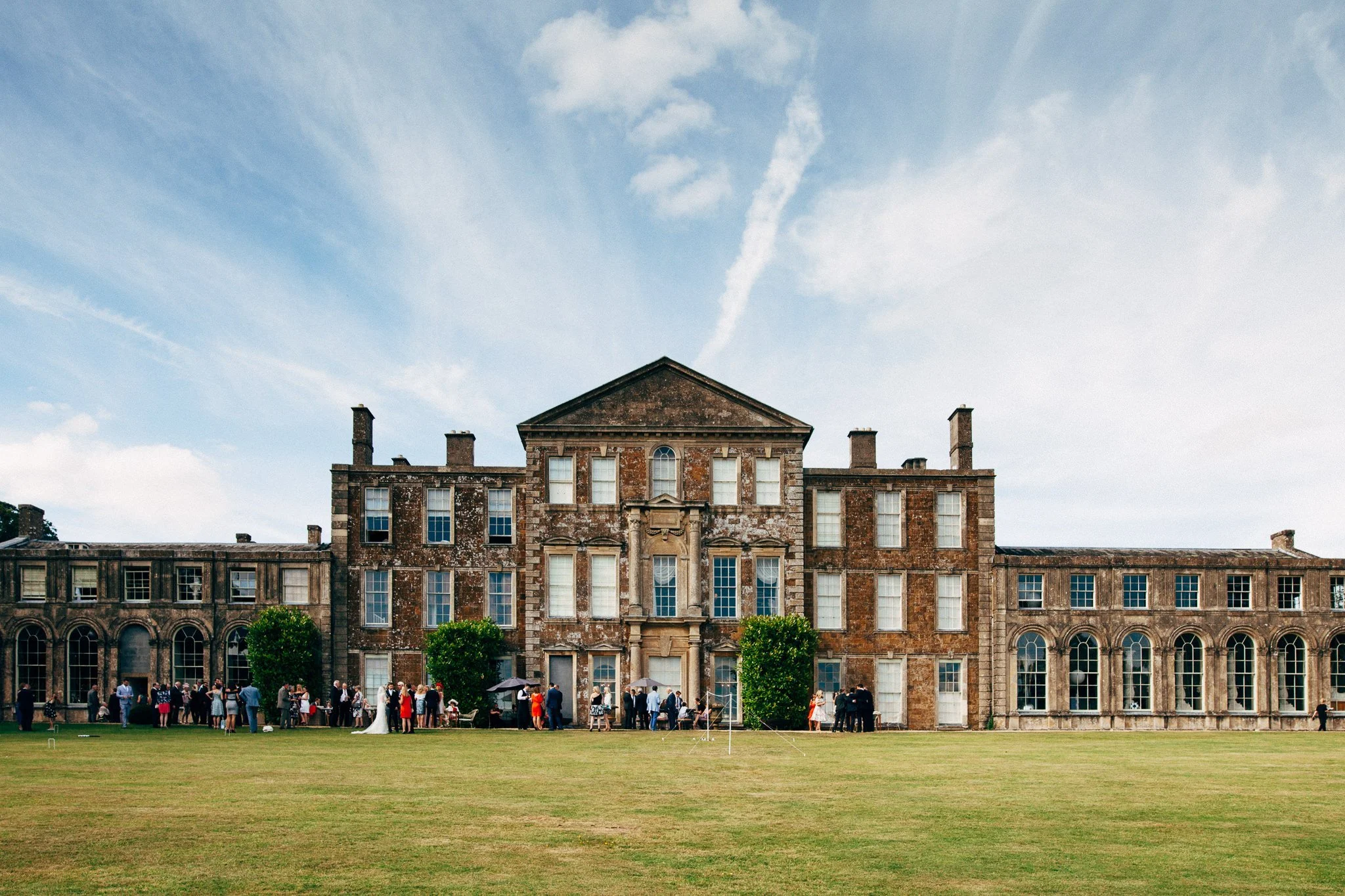  Aynhoe Park as seen from the grounds at the rear of the building 
