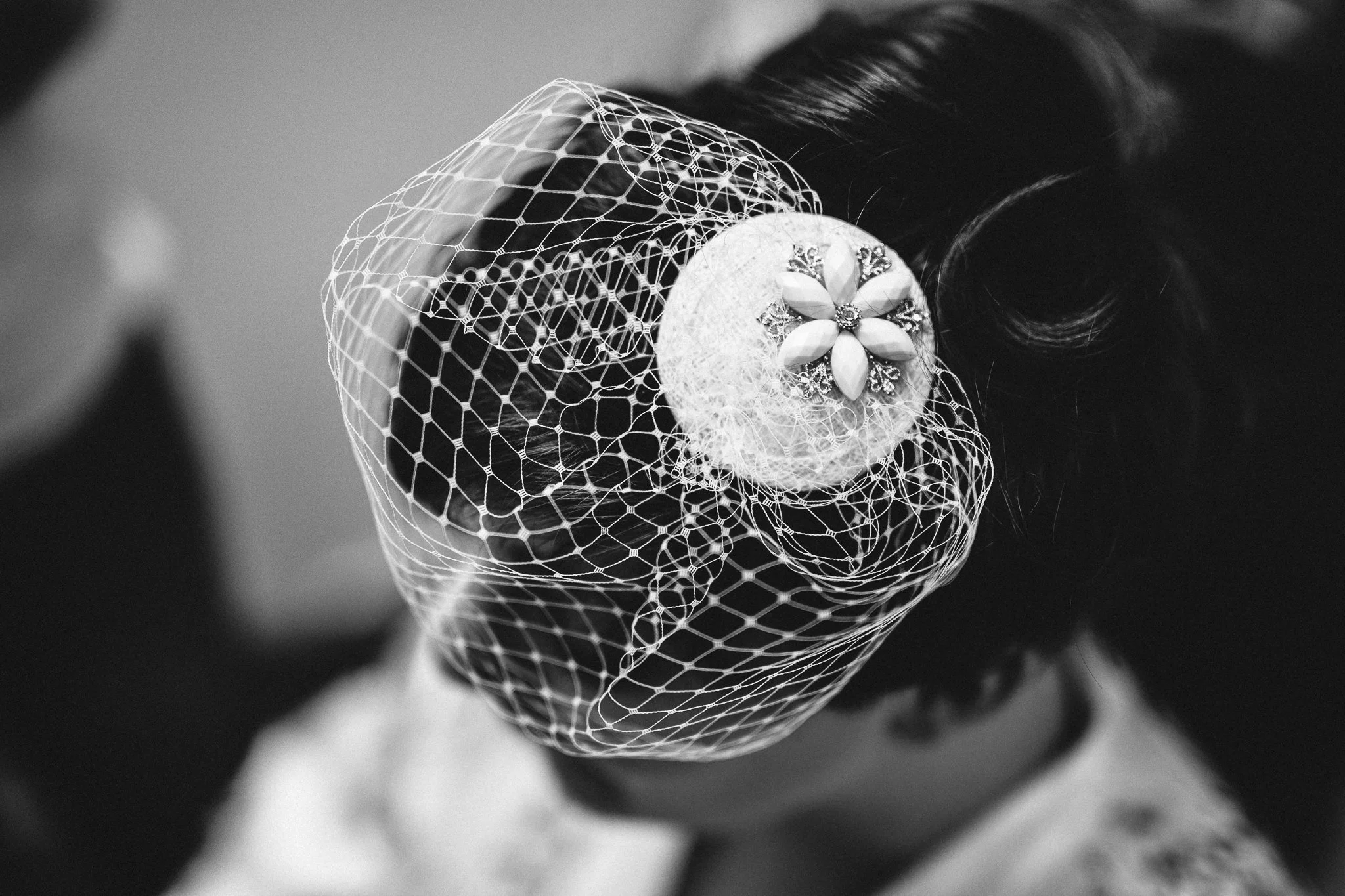  Fascinator of the bride 
