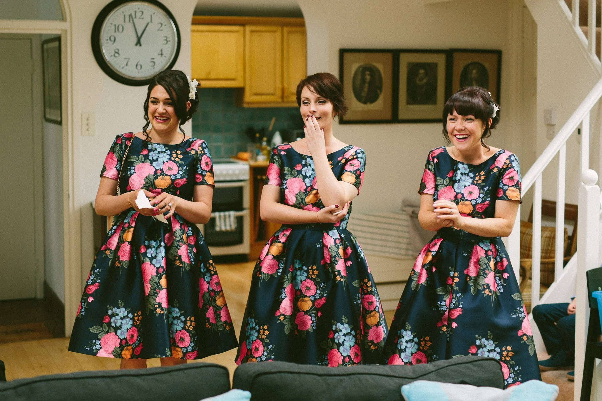  Bridesmaids reaction to seeing the bride 