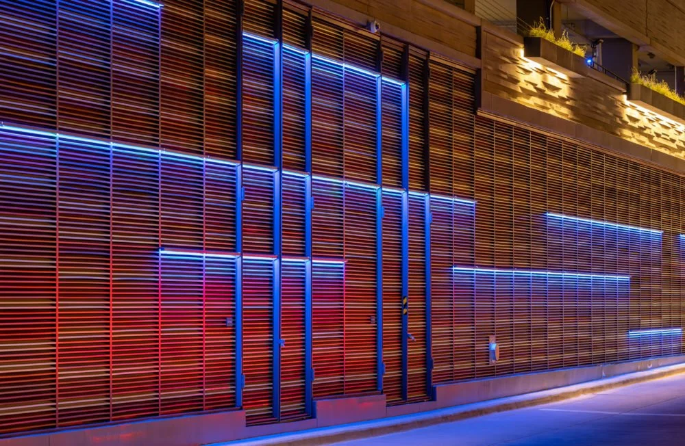 LED Louvers Construction Specialties Colorado