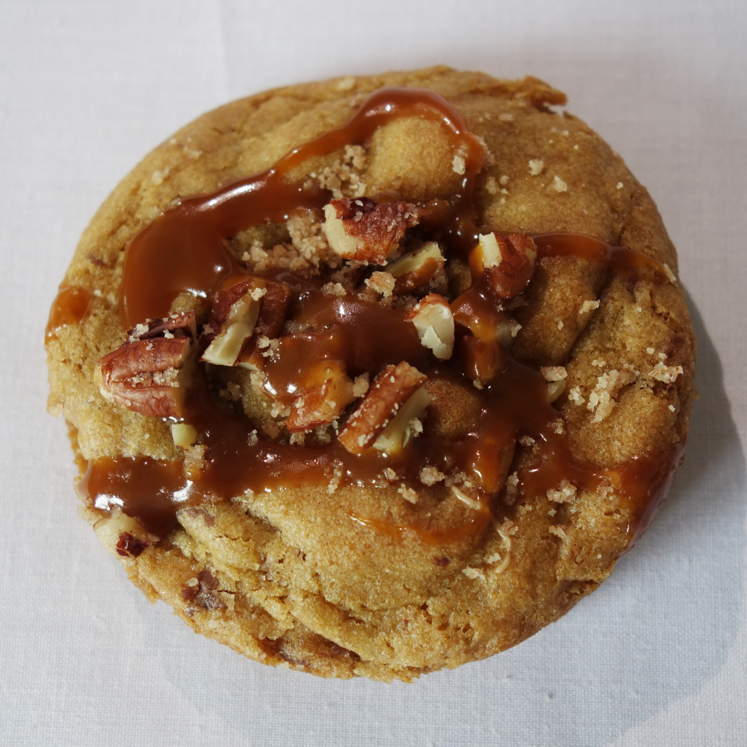 Cookie caramel & noix de pécan