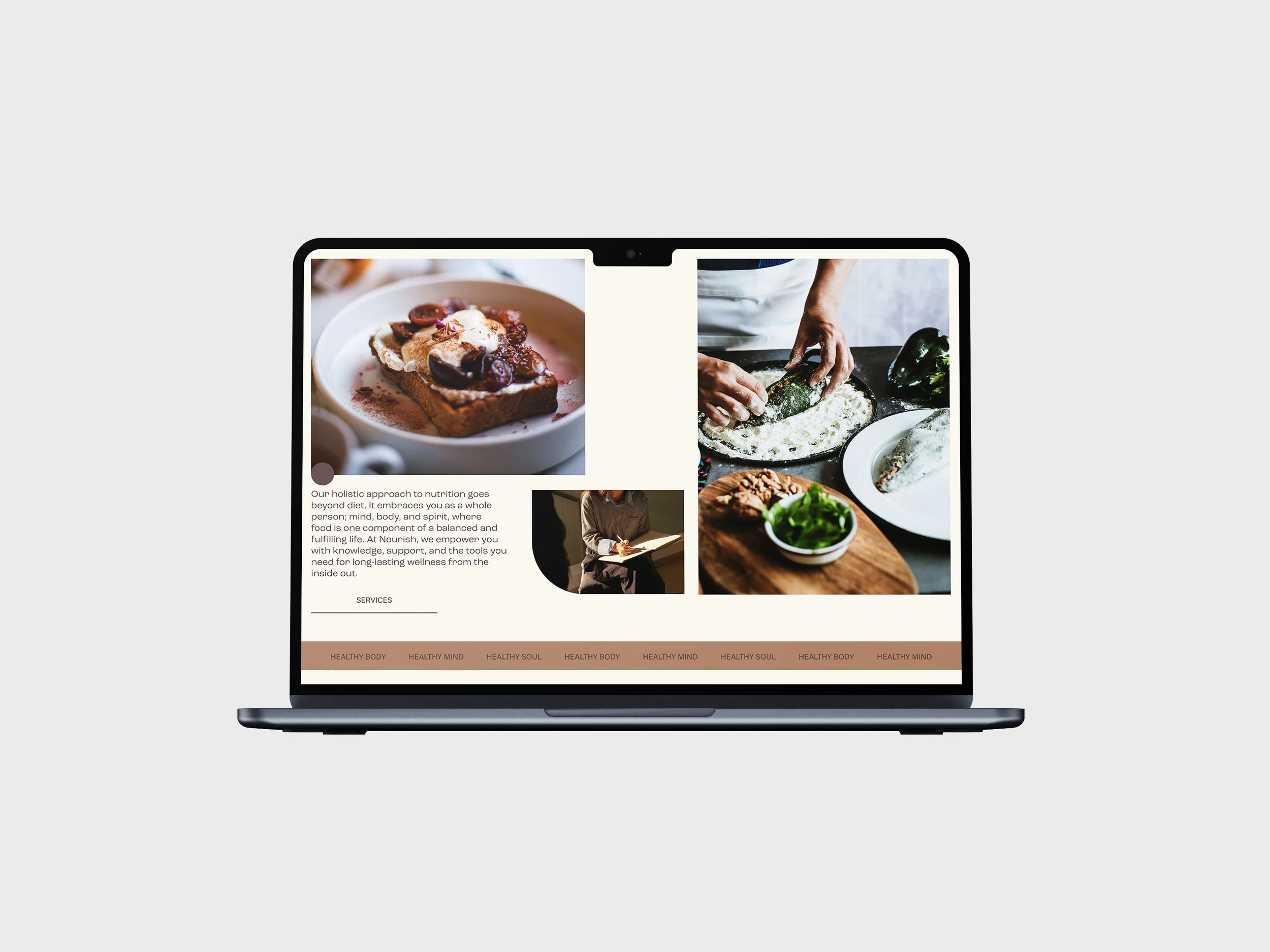 ELE Graphic Design-Web Design-Nourish