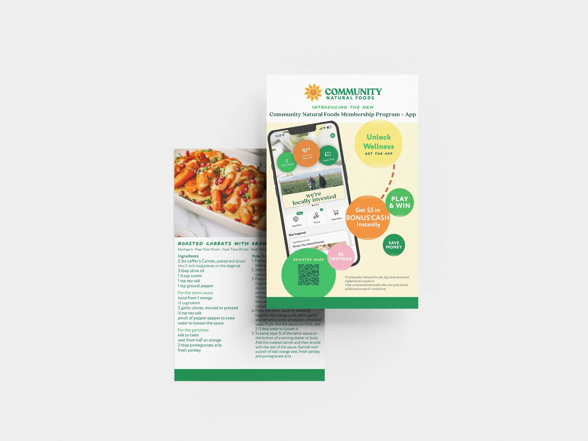 ELE GRAPHIC DESIGN - Print - Postcard - Community Natural Foods