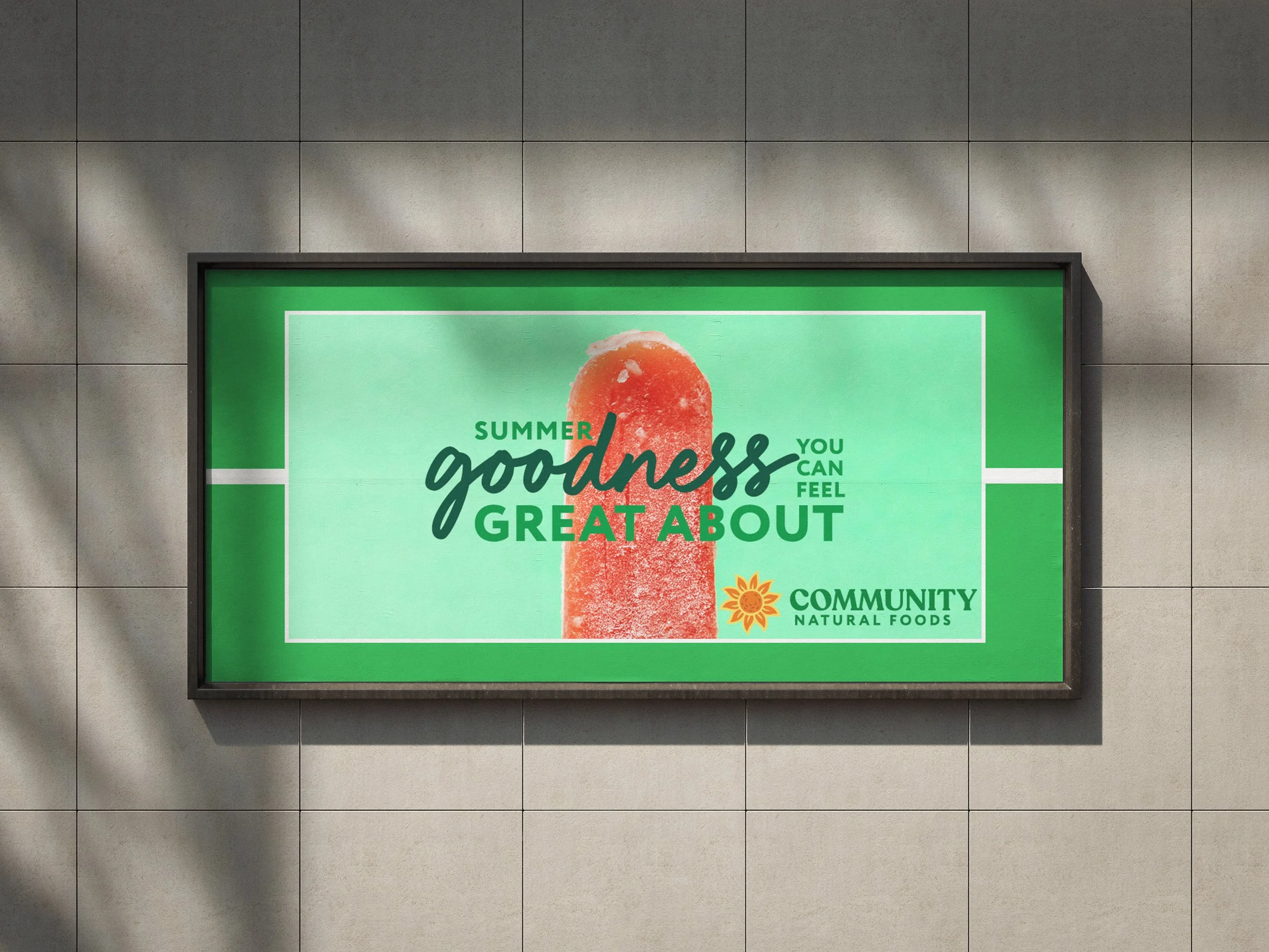 ELE GRAPHIC DESIGN - Billboard - Campaign - Community Natural Foods