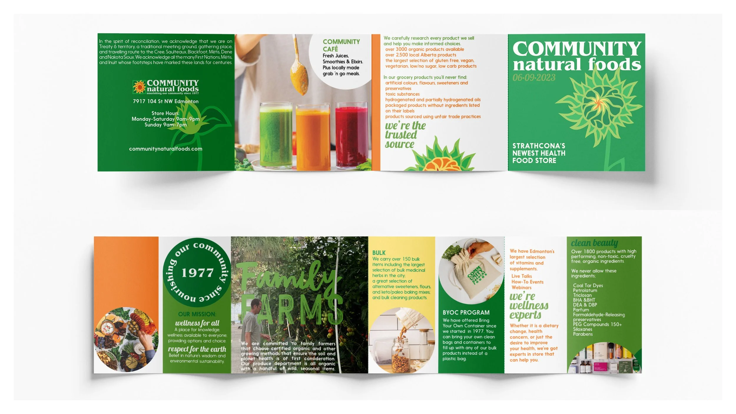 ELE GRAPHIC DESIGN - Print - Brochure - Community Natural Foods