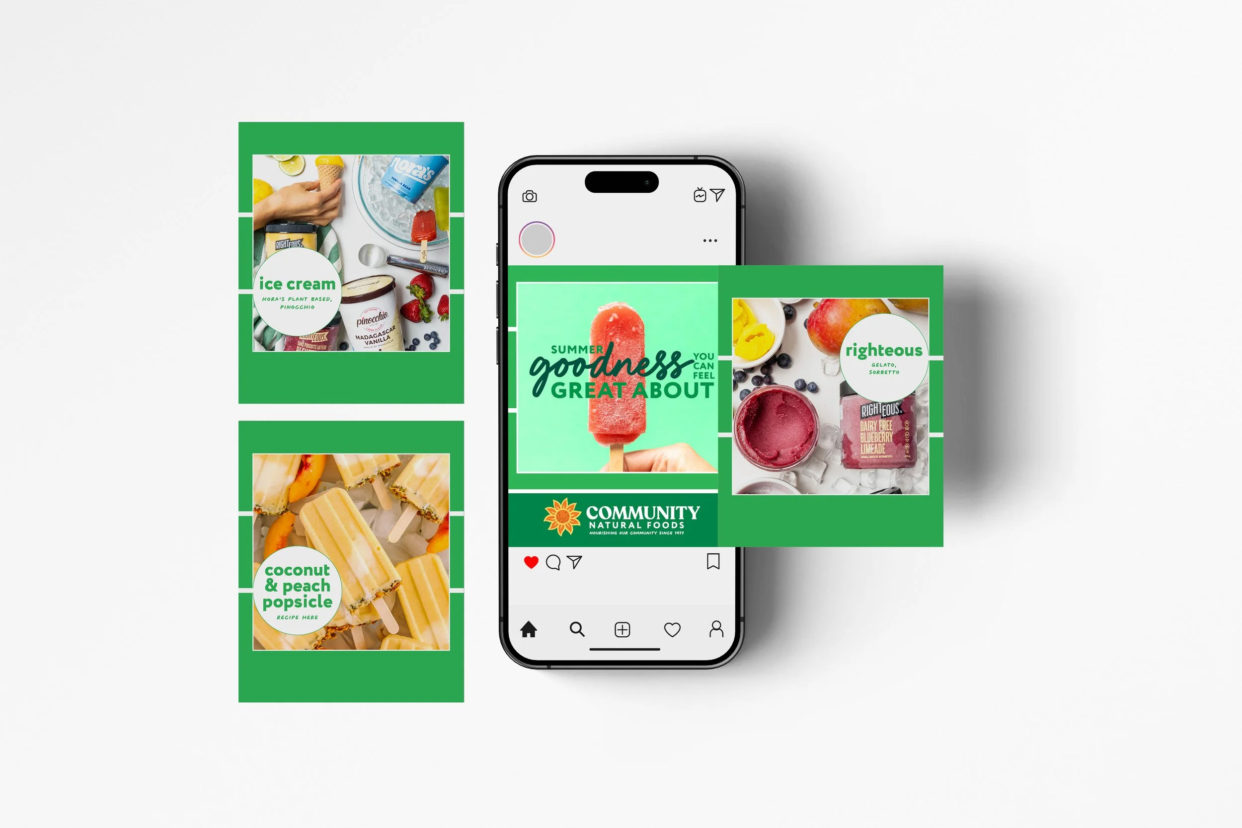ELE GRAPHIC DESIGN - Social Media - Campaign - Community Natural Foods