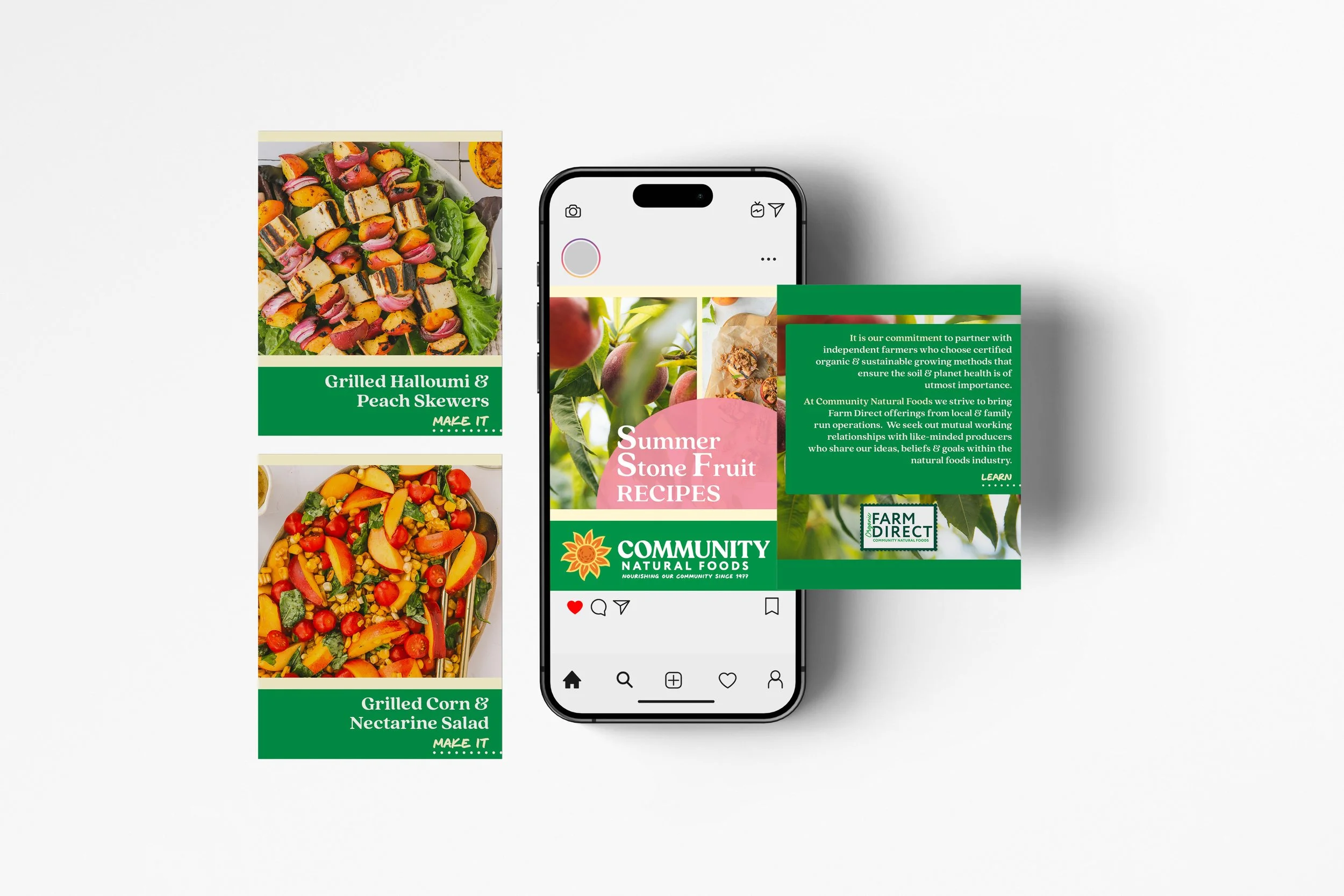 ELE GRAPHIC DESIGN - Social Media - Promotions - Community Natural Foods