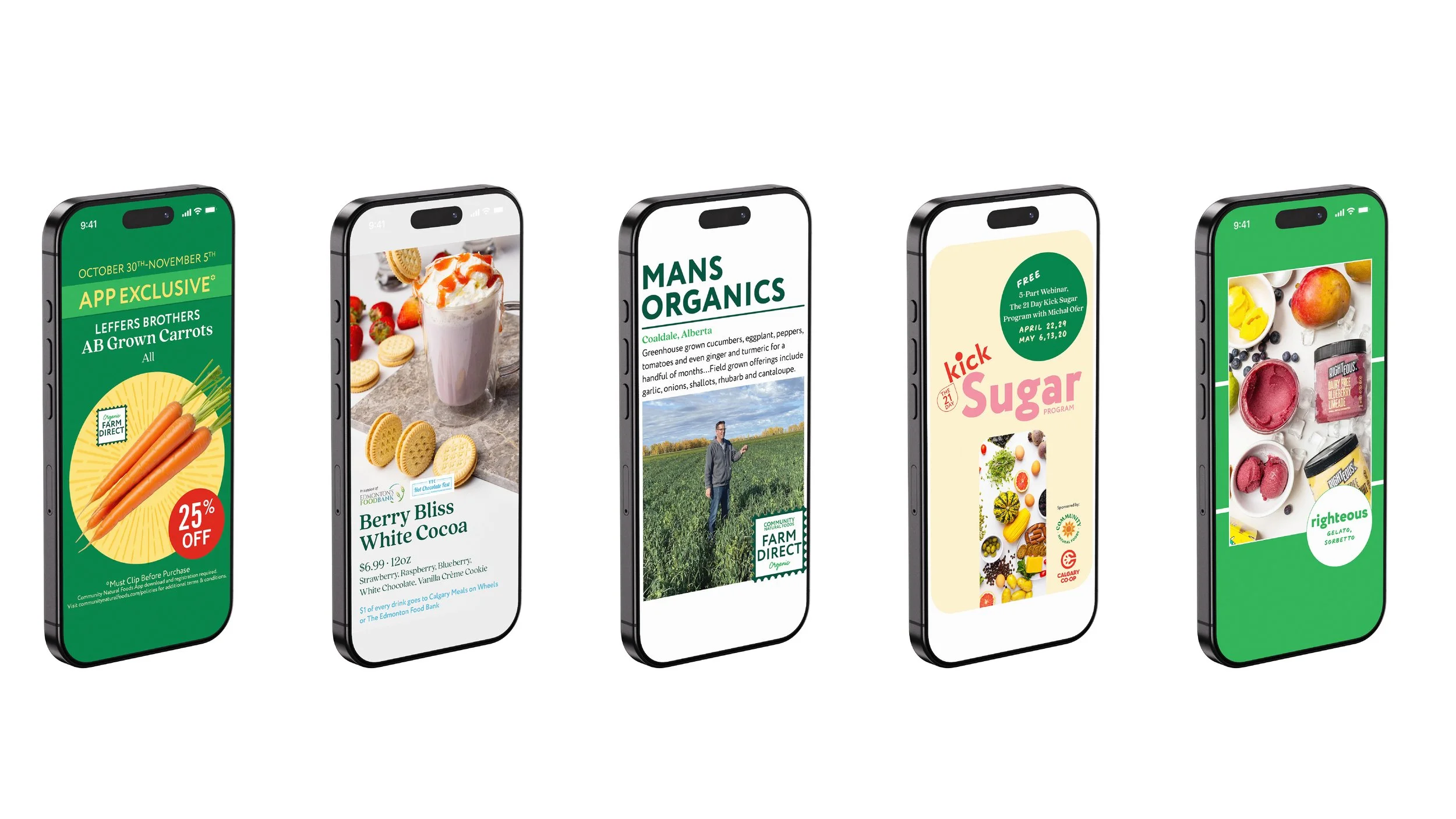 ELE GRAPHIC DESIGN - Social Media - Promotions - Community Natural Foods