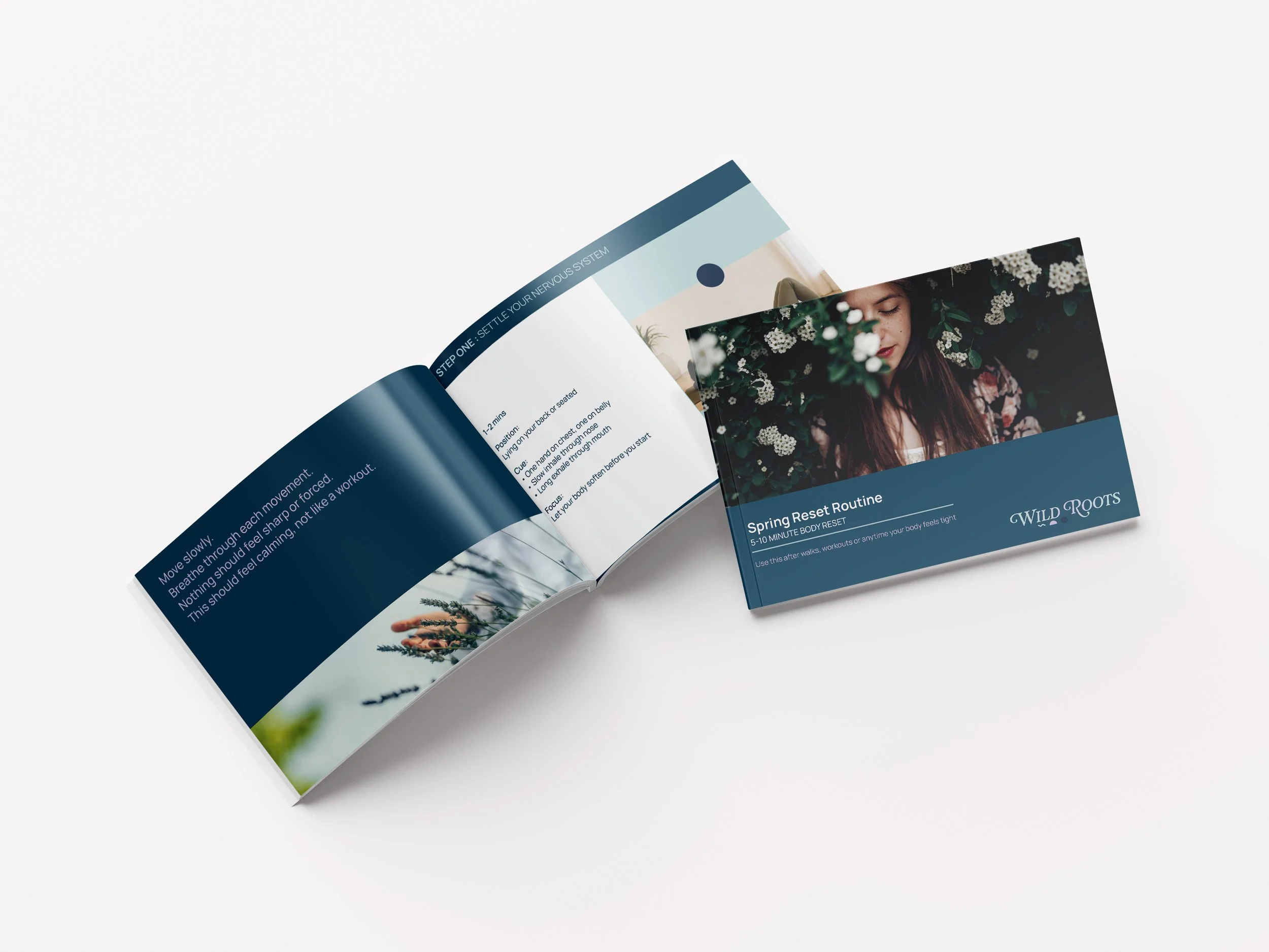 ELE GRAPHIC DESIGN - Booklet - Print - Wild Roots Massage