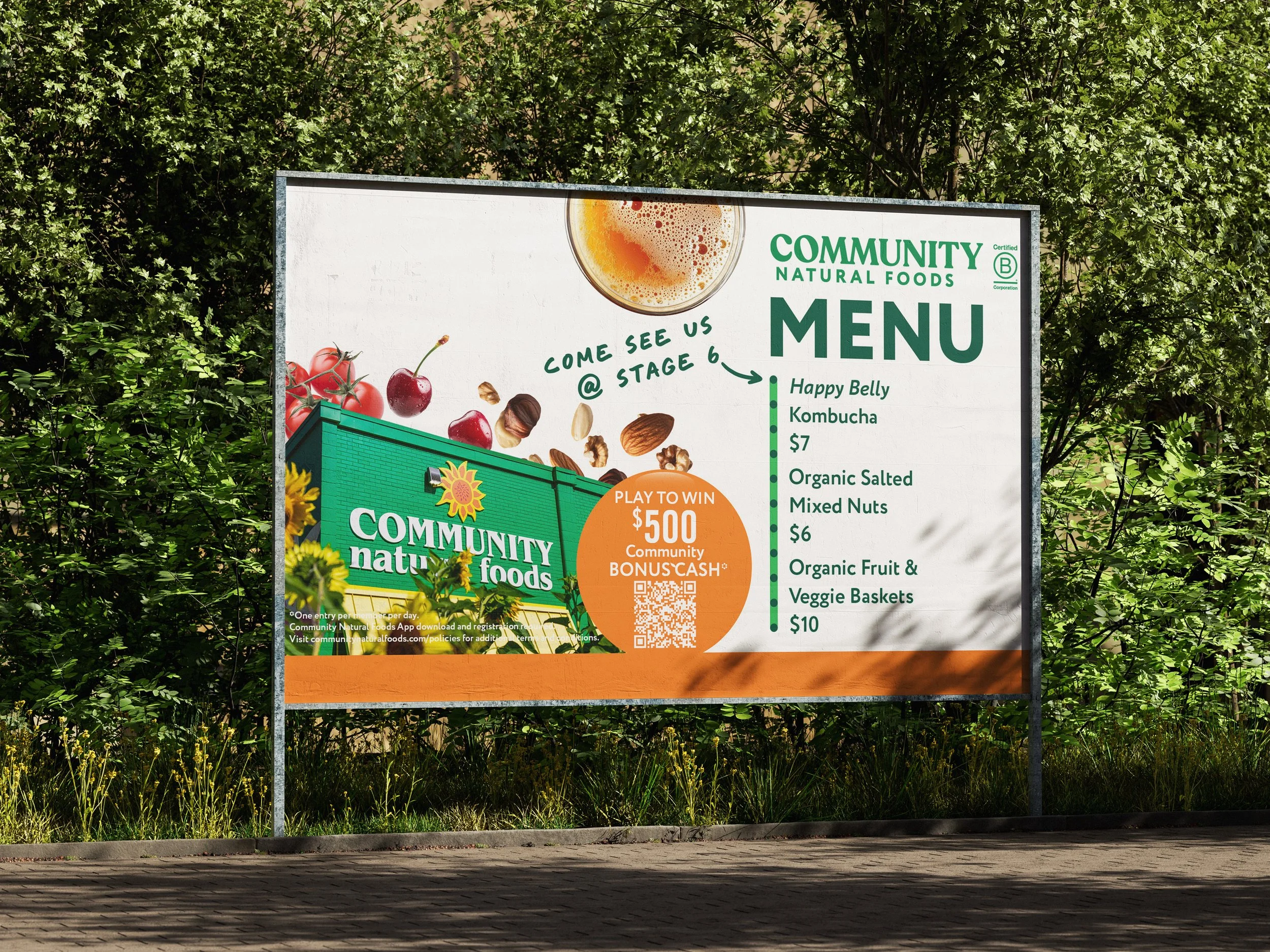 ELE GRAPHIC DESIGN - Digital - Billboard - Community Natural Foods