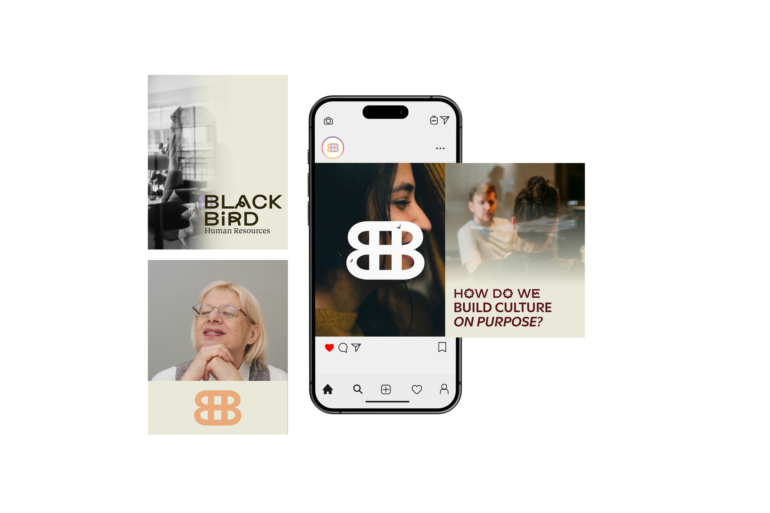 ELE GRAPHIC DESIGN - Branding - Social Media - Blackbird Human Resources