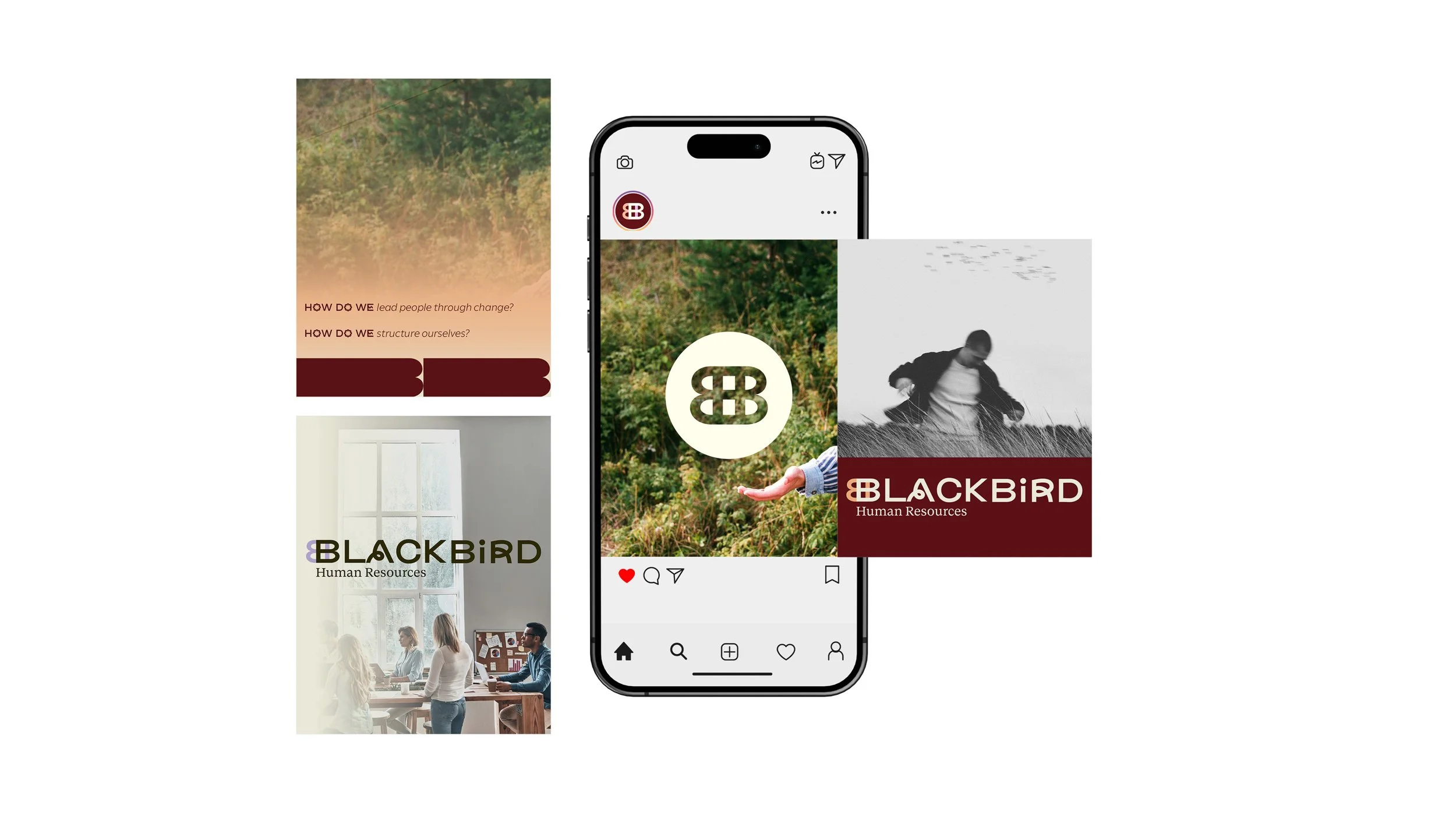 ELE GRAPHIC DESIGN - Branding - Social Media - Blackbird Human Resources