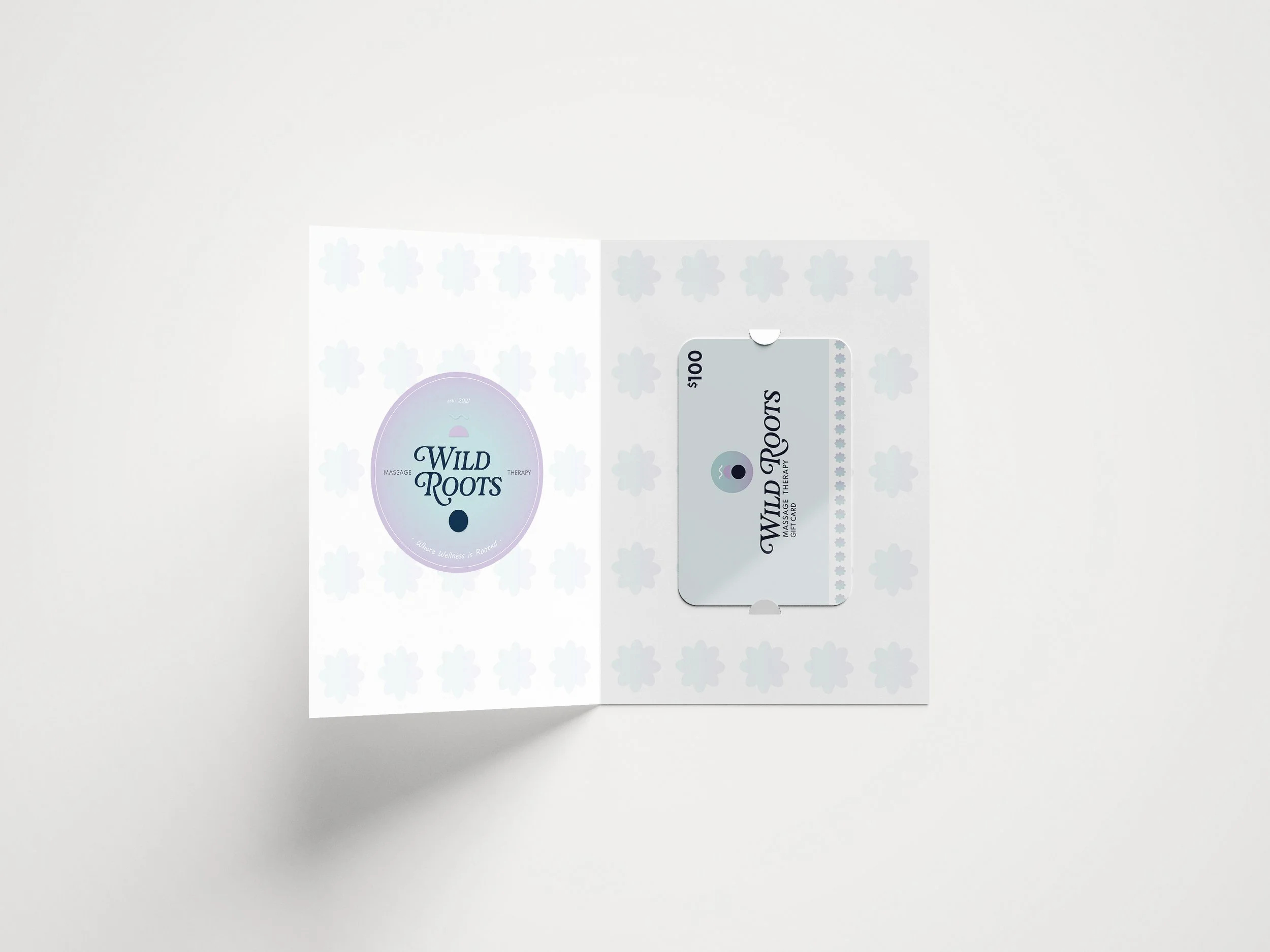 ELE GRAPHIC DESIGN - Gift Cards - Print - Wild Roots Massage