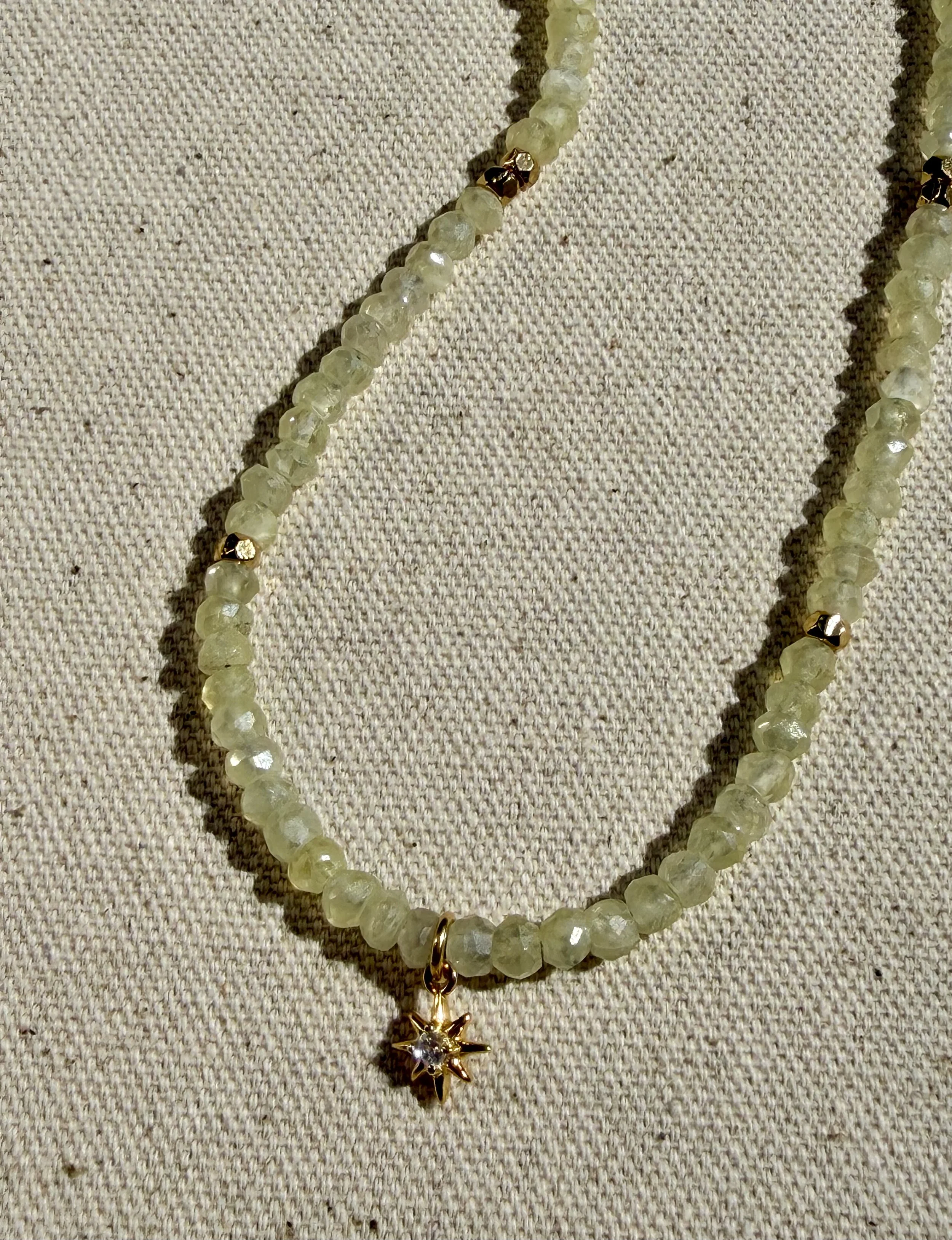 Mystic Prehnite Necklace