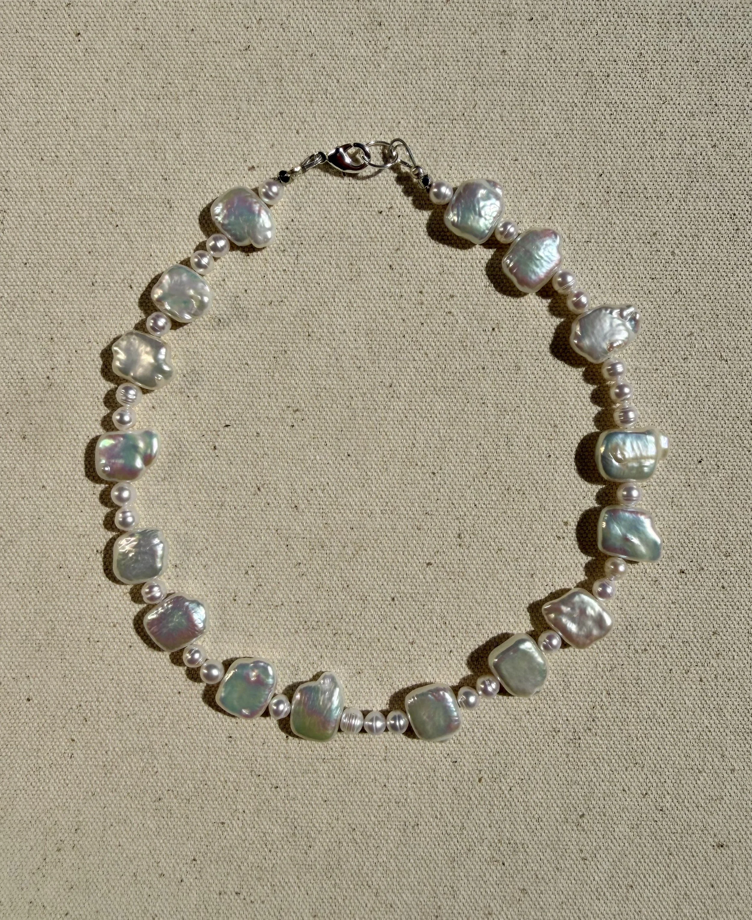 Baroque Pearl Choker