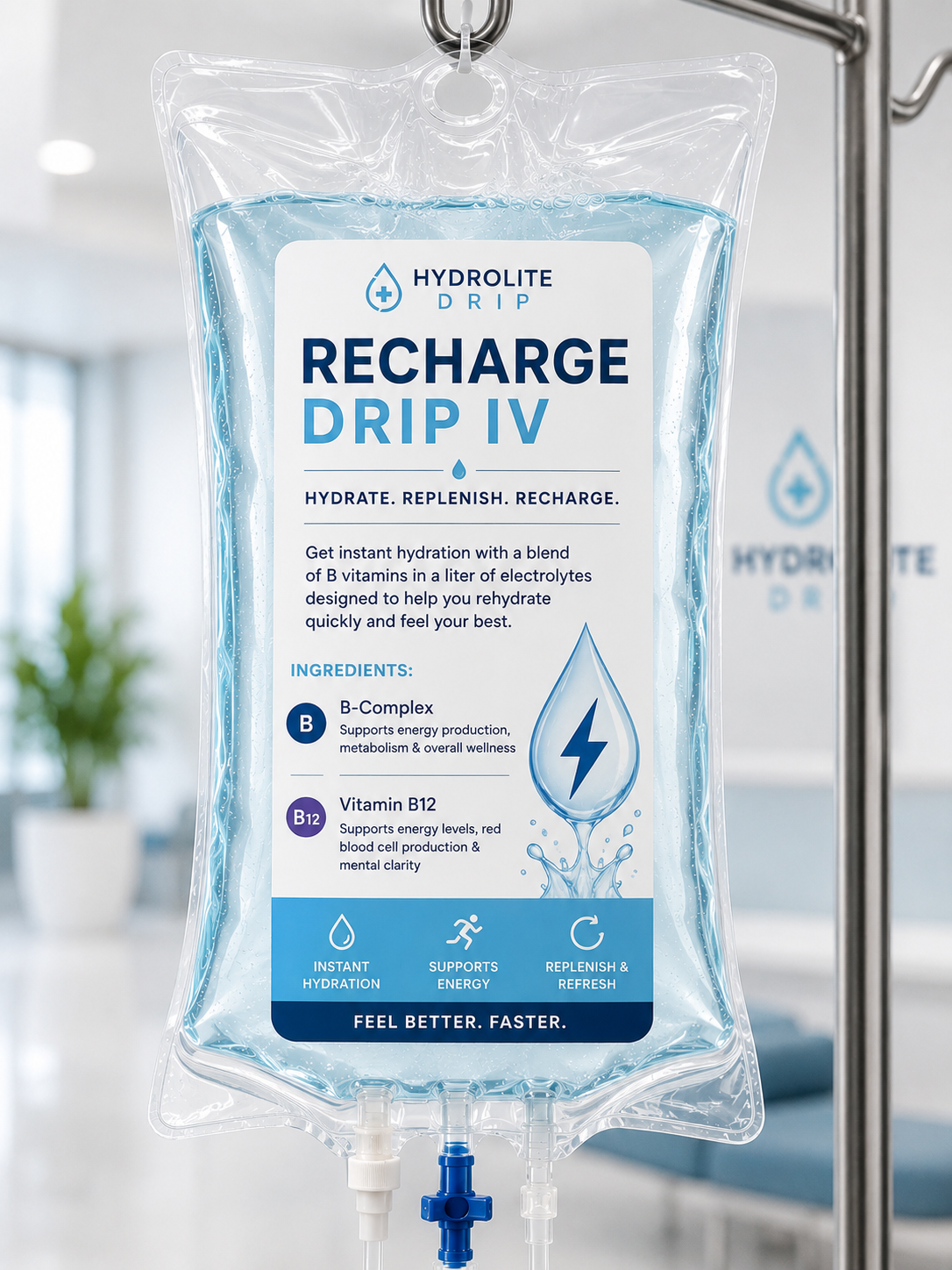 Recharge drip