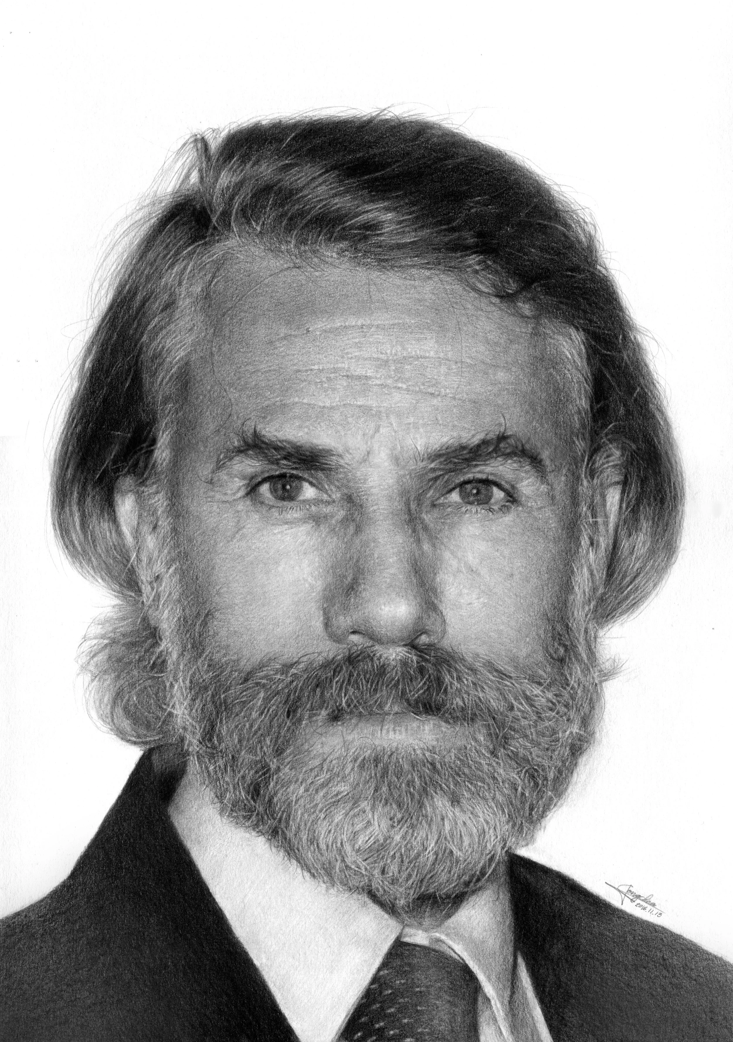 0756[Christoph Waltz, Pencil on paper].jpg
