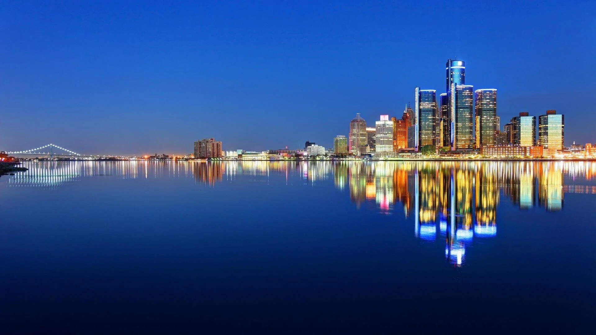 detroit skyline