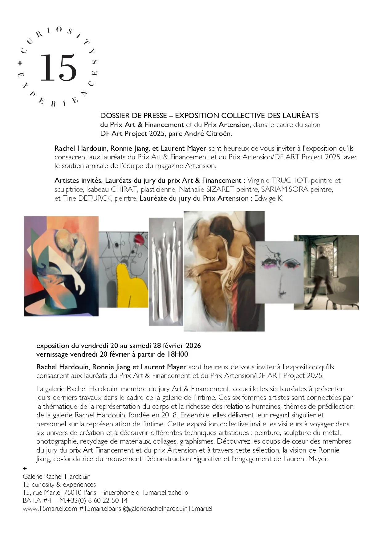 Galerie Rachel Hardouin 2026