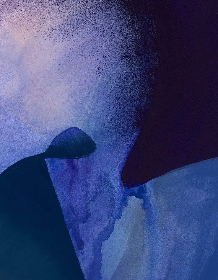Extrait de la peinture "messager"