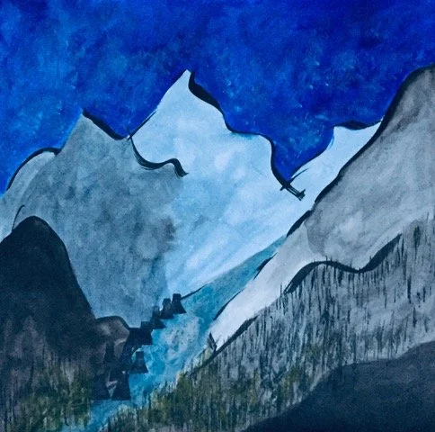 Snow melting 
Streams rushing -  
Lookouts leave the valley