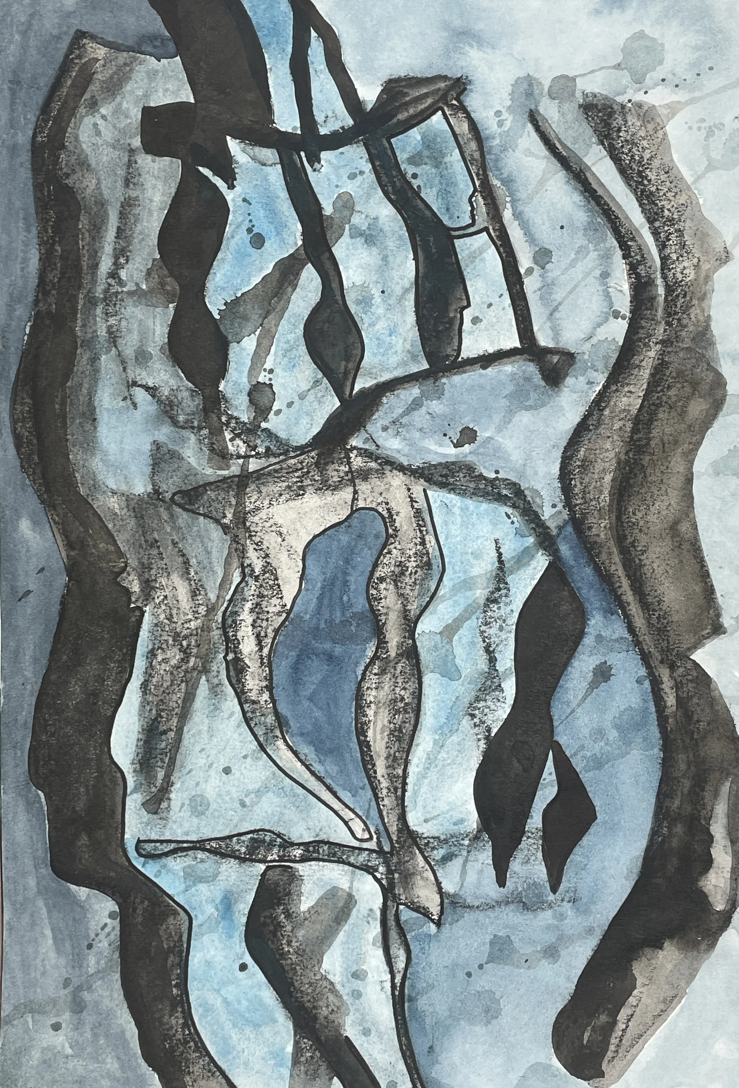 34 
‘Strange, by my faith!’ The Hermit said - 
And they answered to our cheer. 
The planks look’d warp’d, and see those sails 
Hoe thin they are and sere! 
I never saw aught like them 
Unless perchance it were