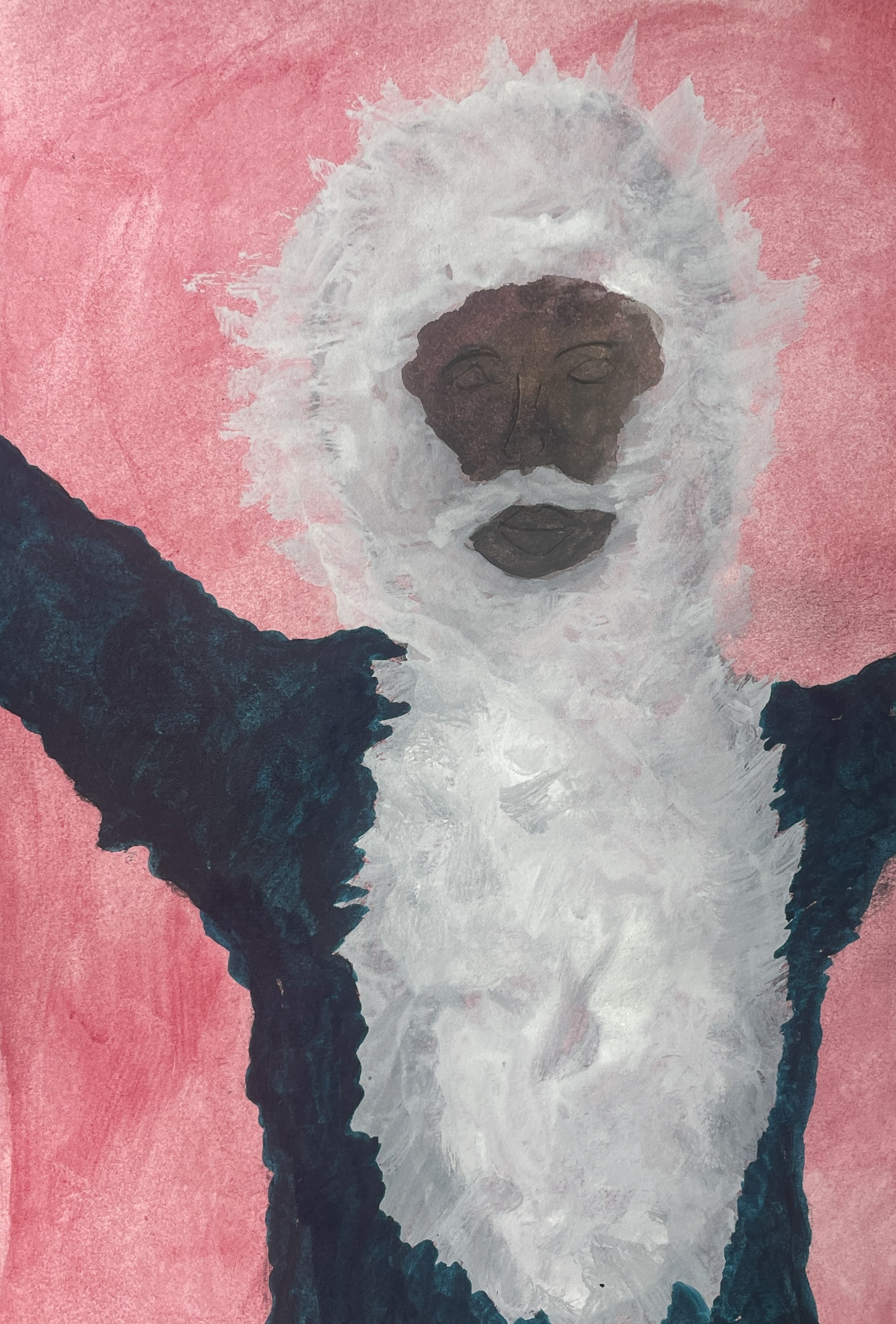 30 
I saw a third - I heard his voice: 
It is the Hermit good! 
He sinter loud his godly hymns 
That he makes in the wood. 
He’ll shrieve my soul, he’ll wash away 
The Albatross’s blood.
