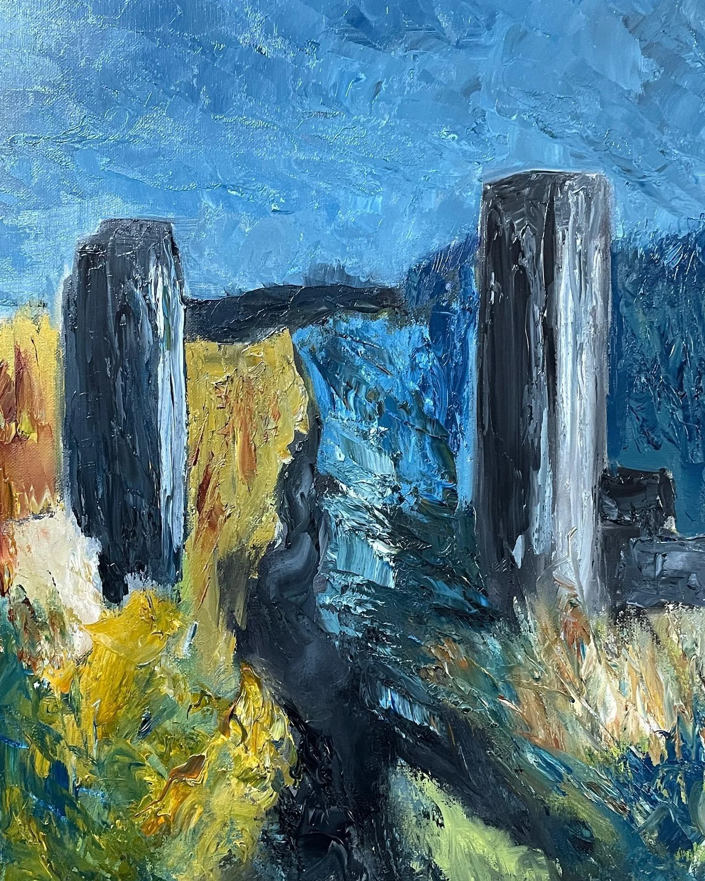 A way onto the North York Moors #artworks #artgallery #artcollectors #artlovers #artcurator #artstudio #artofvisuals